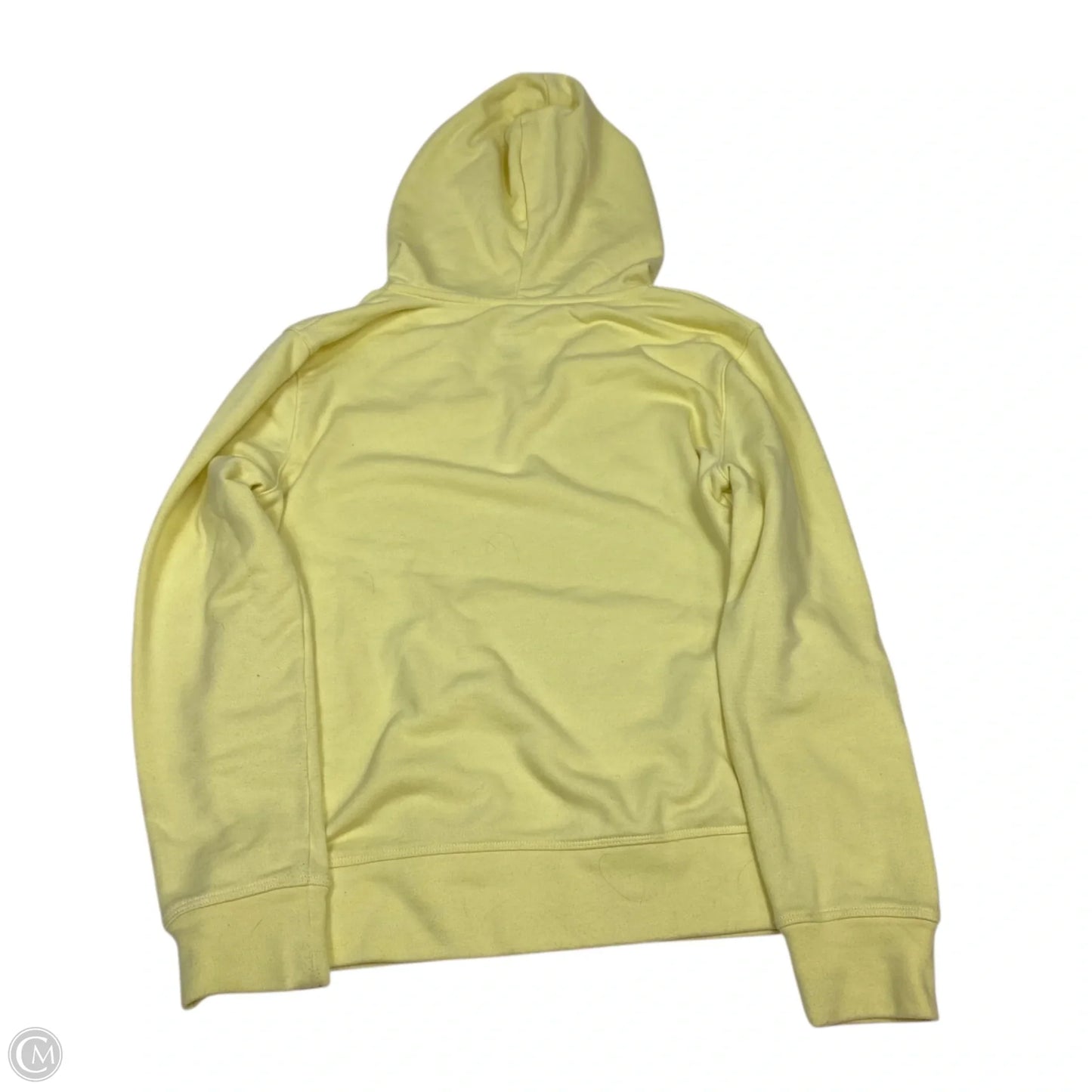 Sweatshirt Hoodie By Sonoma In Yellow, Size: M