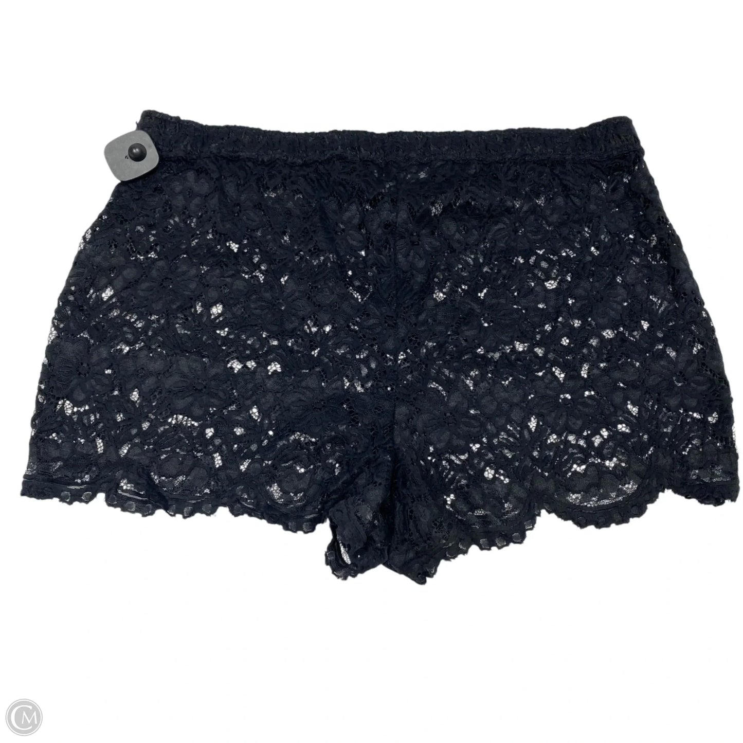 Shorts By Anthropologie In Black, Size: 1x