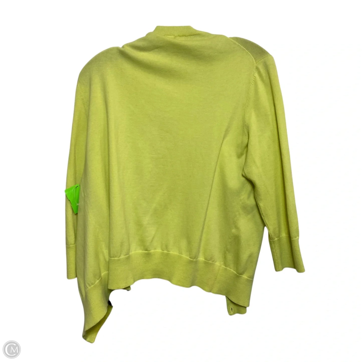 Cardigan By Madison In Yellow, Size: L