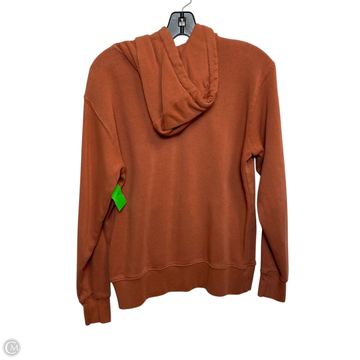 Sweatshirt Hoodie By Ariat In Orange, Size: S