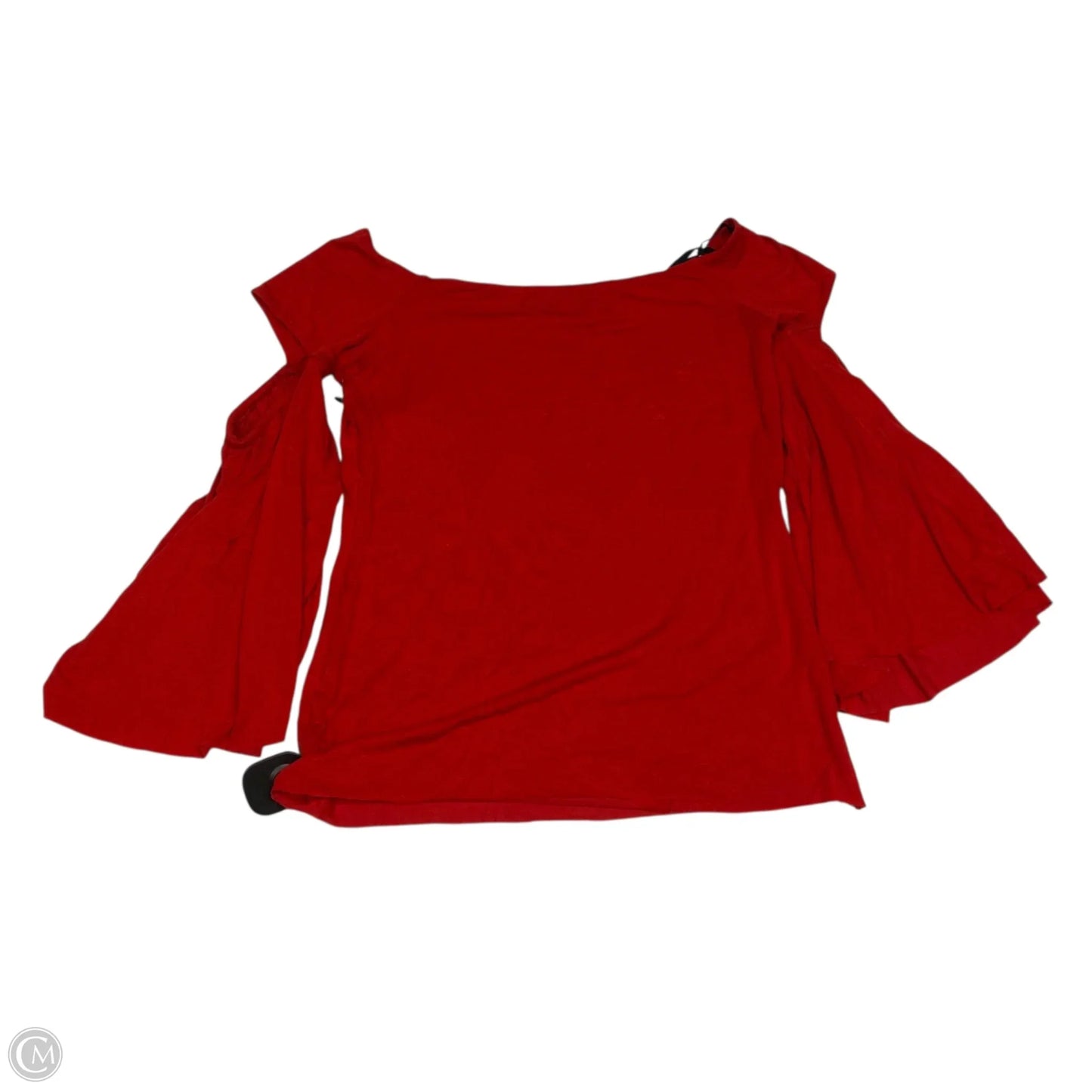 Top Long Sleeve By Bailey 44 In Red, Size: M