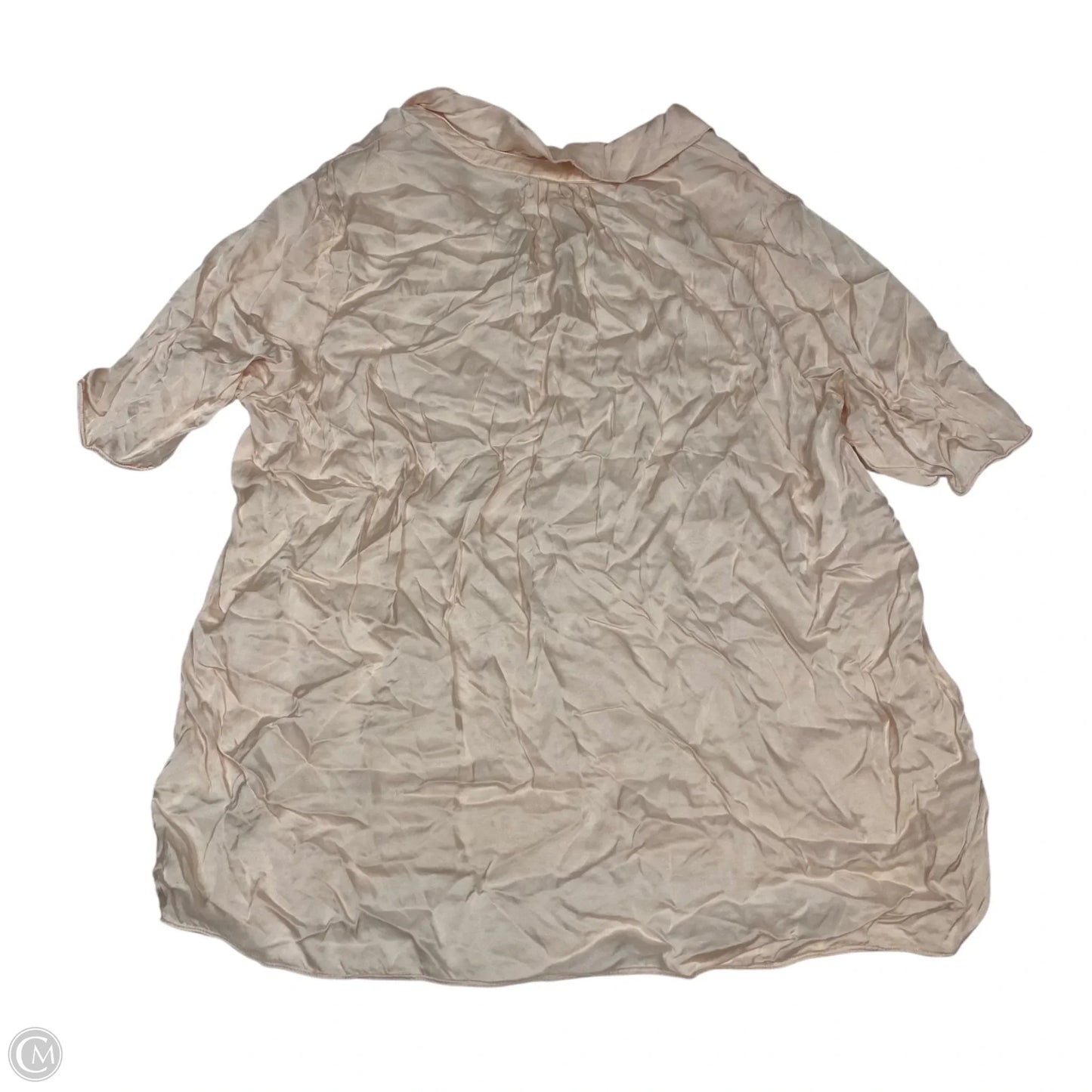 Top Short Sleeve By Velvet By Graham & Spencer In Pink, Size: M