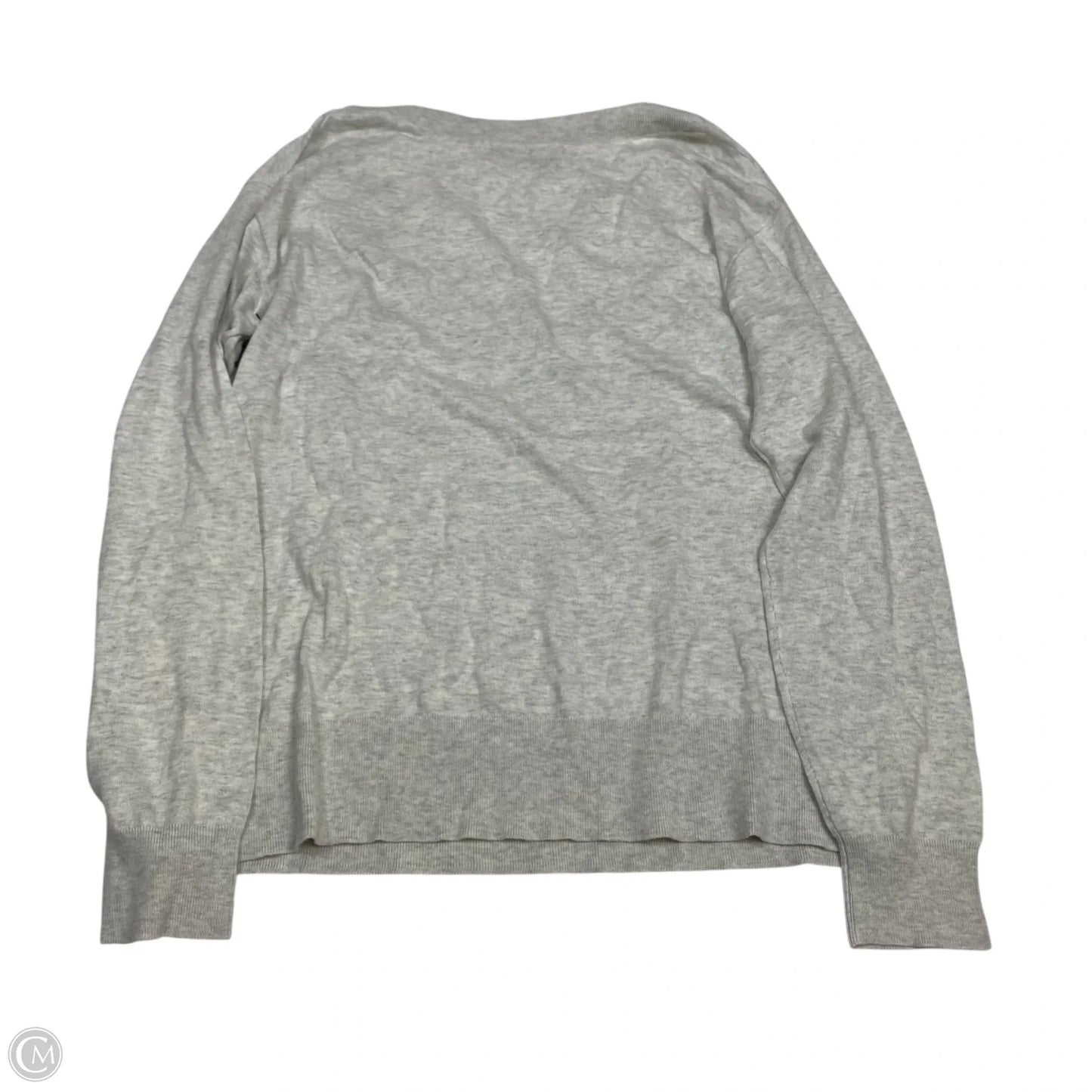 Top Long Sleeve By Bailey 44 In Grey, Size: M