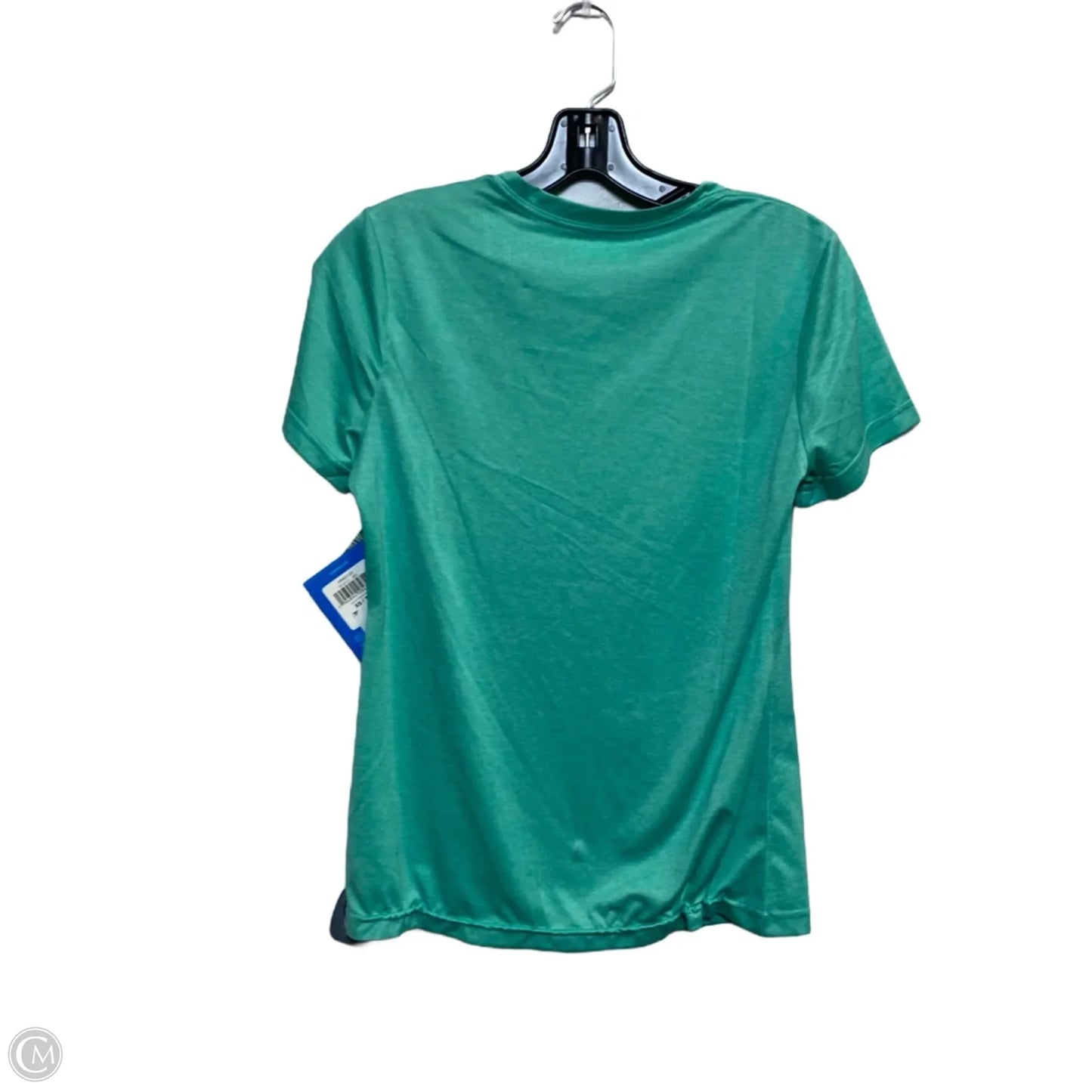 Athletic Top Short Sleeve By Columbia In Green, Size: Xs