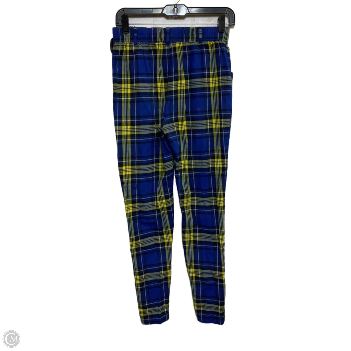 Pants Cropped By Urban Outfitters In Plaid Pattern, Size: Xs