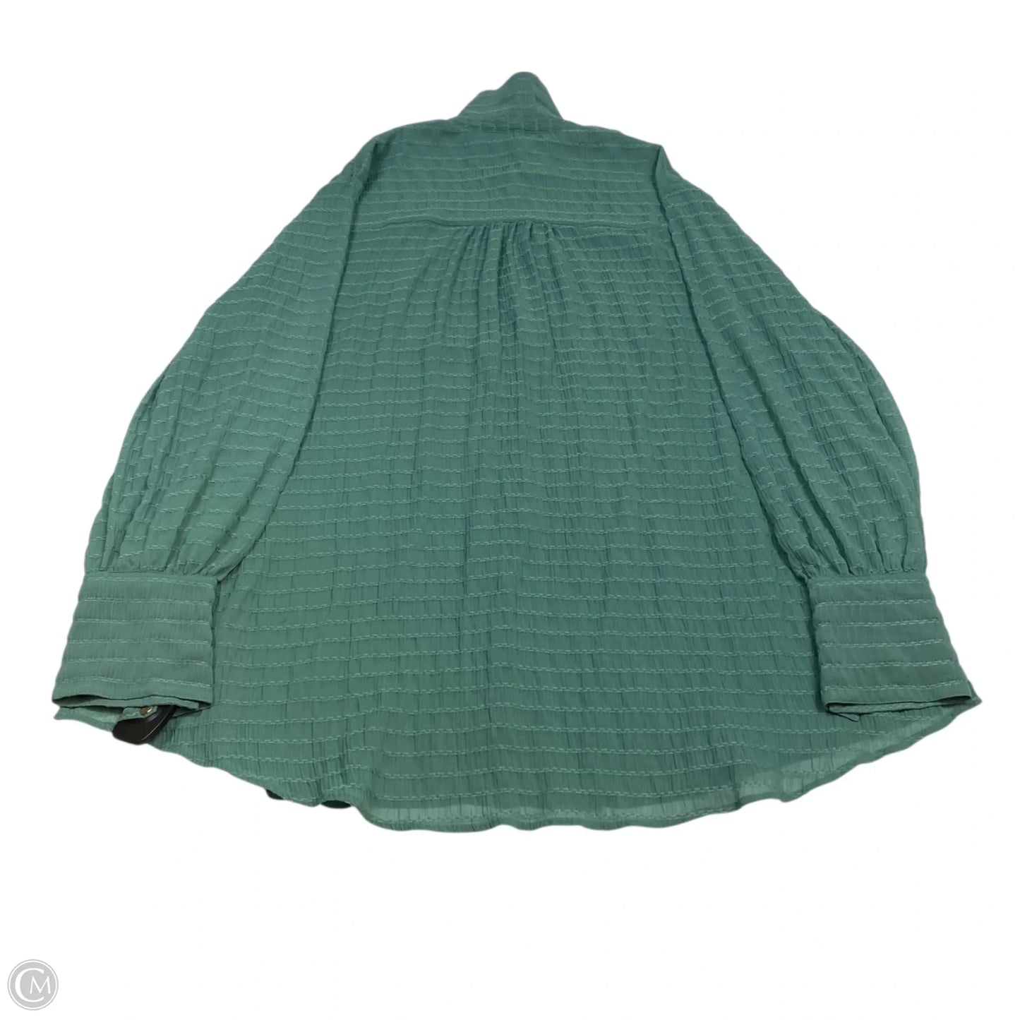 Top Long Sleeve By Free People In Green, Size: M