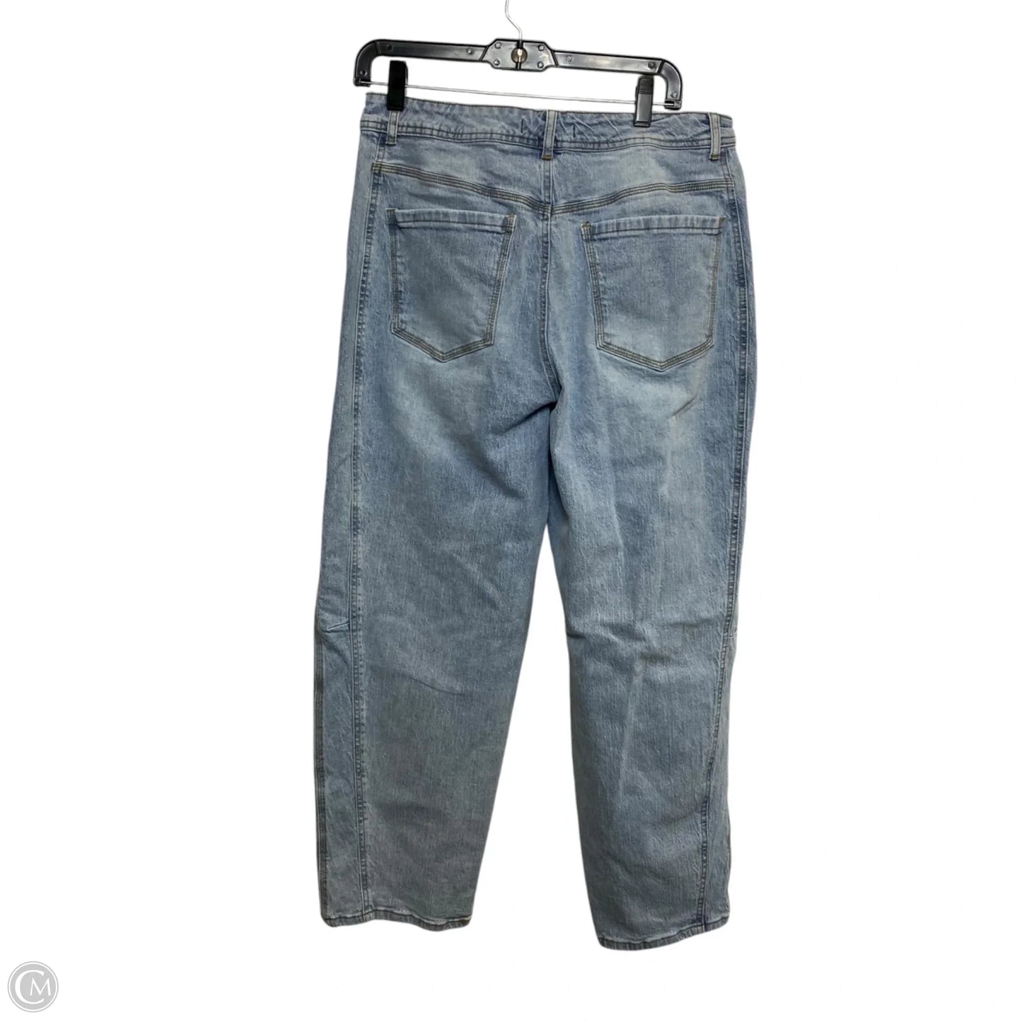 Jeans Straight By One 5 One In Blue Denim, Size: 12