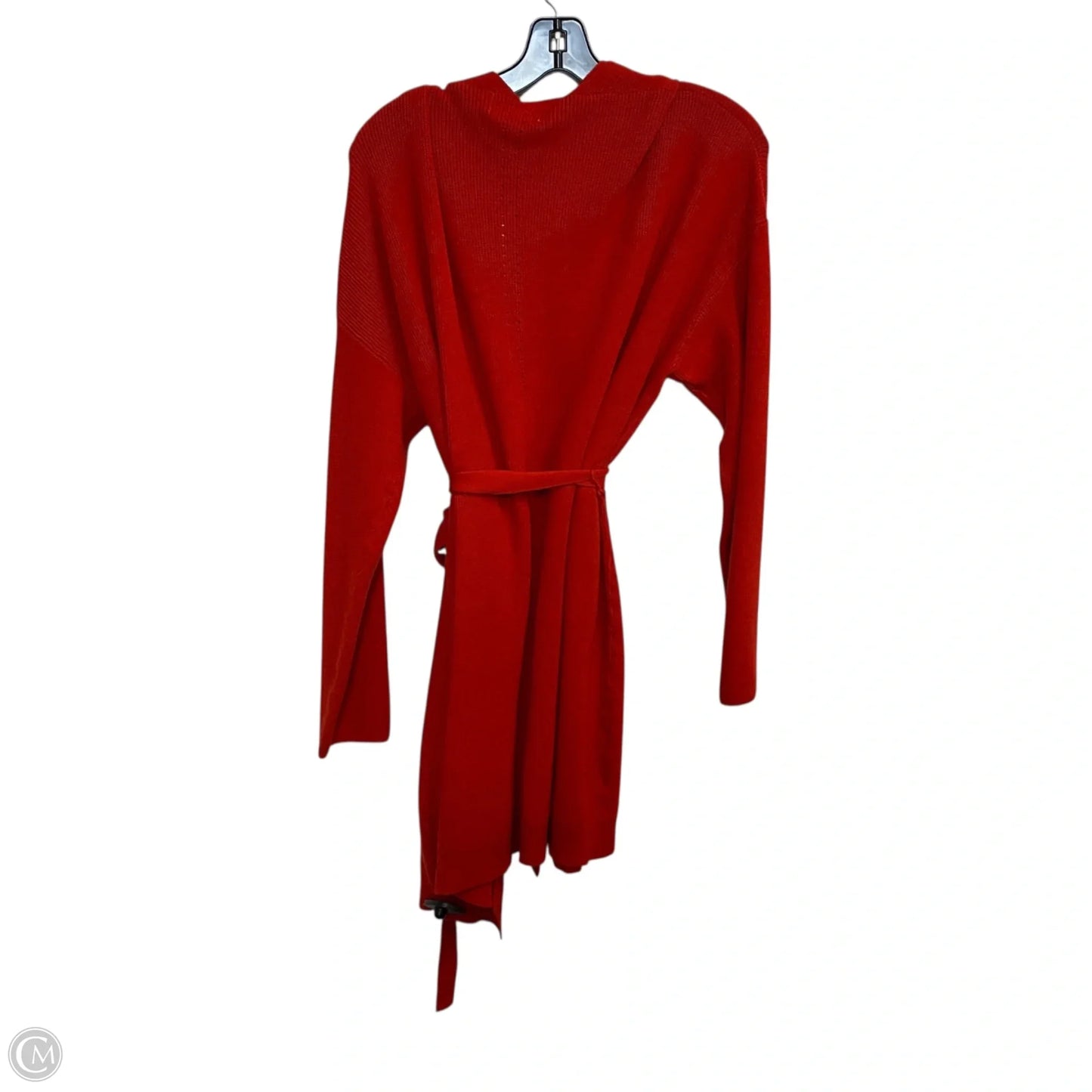 Sweater Cardigan By Philosophy In Red, Size: Xl