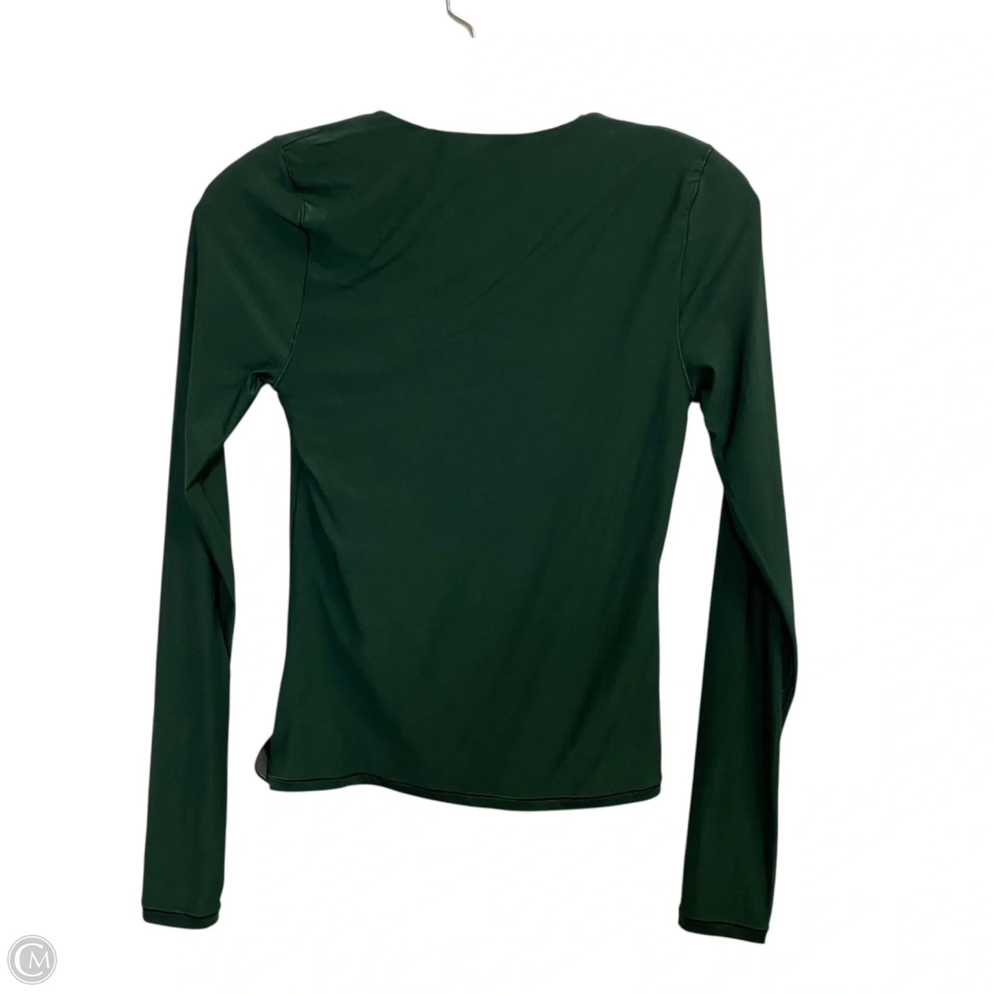 Top Long Sleeve Basic By Aerie In Green, Size: M