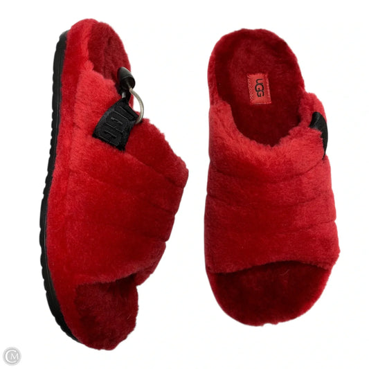 Shoes Designer By Ugg In Red, Size: 9