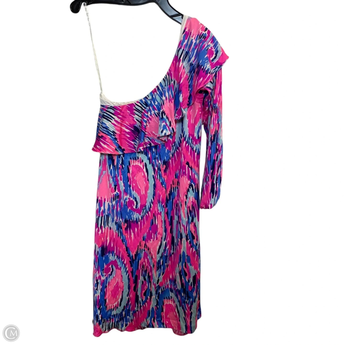 Dress Designer By Lilly Pulitzer In Blue & Pink, Size: M