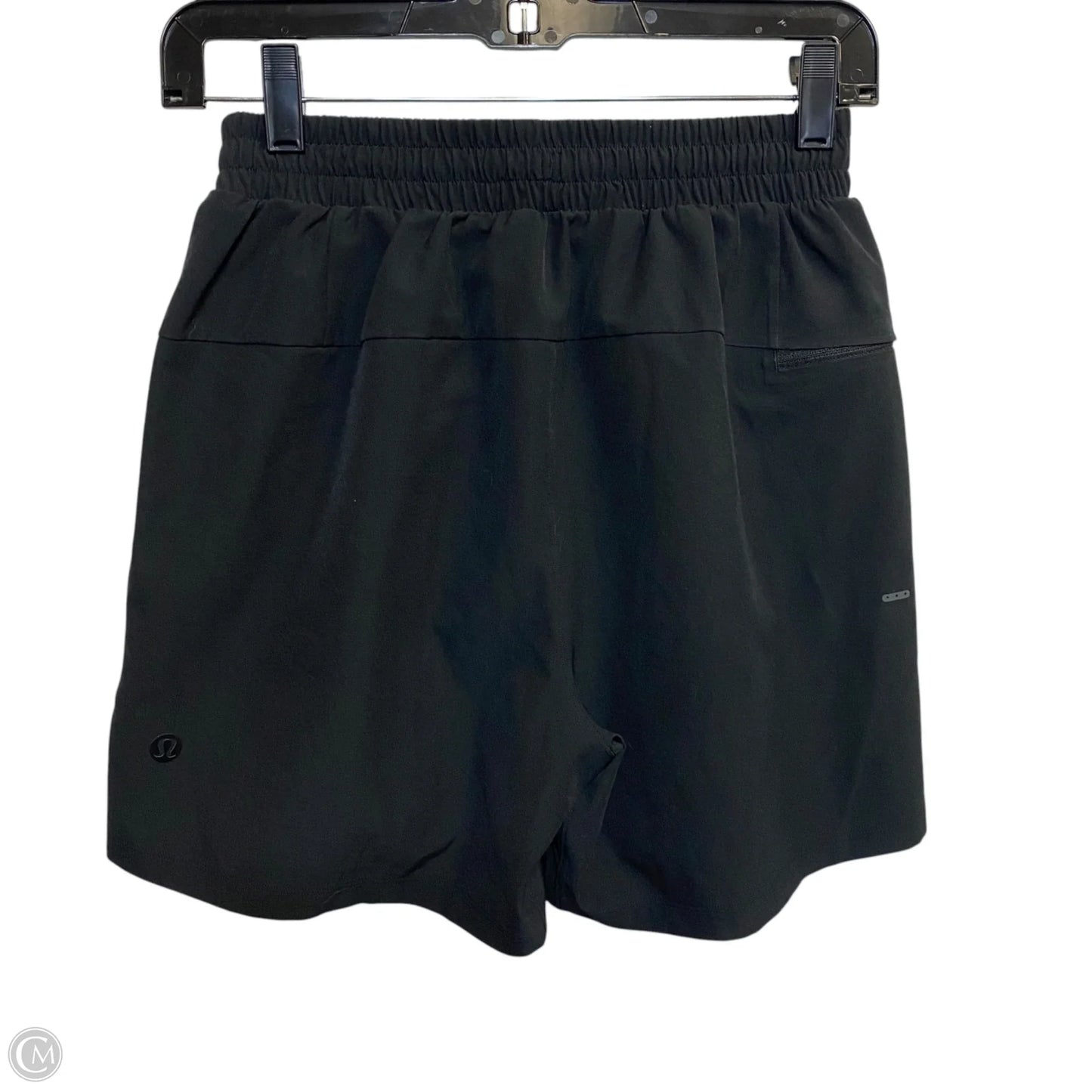 Athletic Shorts Designer By Lululemon In Black, Size: Xs