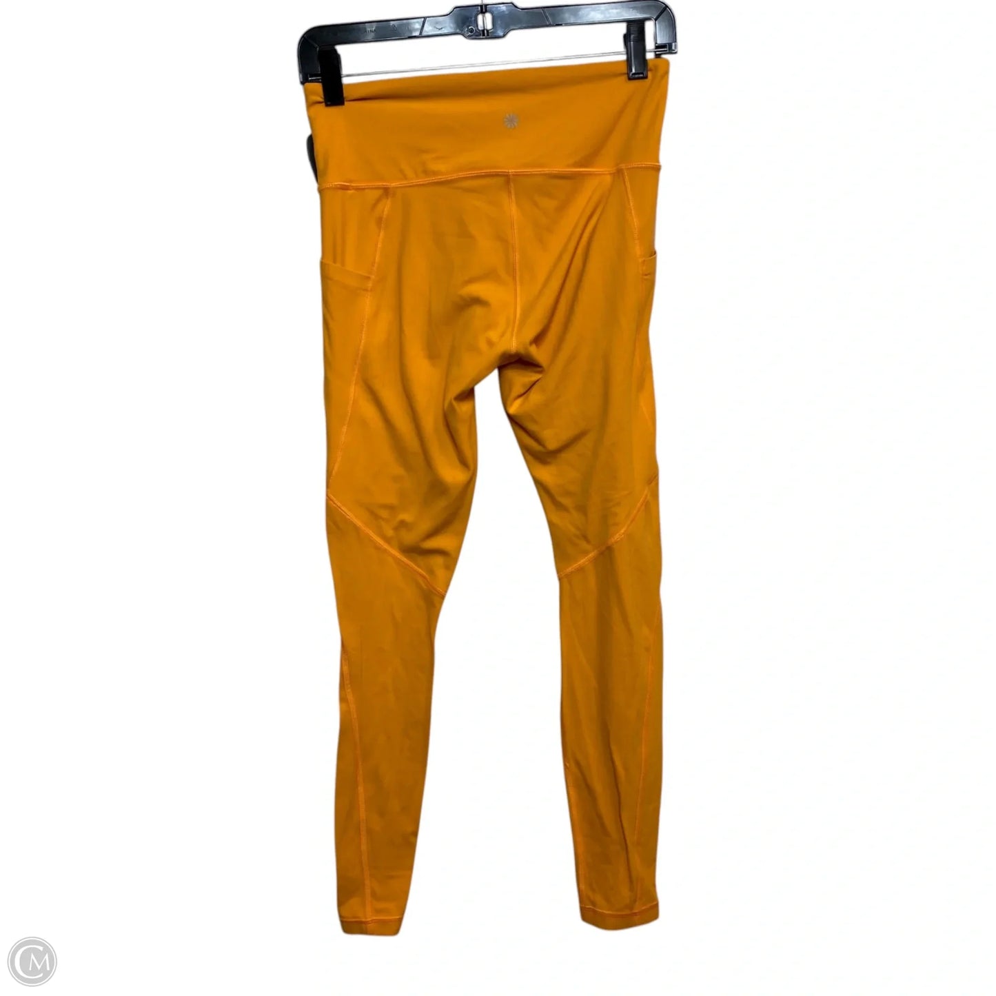 Athletic Leggings By Athleta In Orange, Size: S