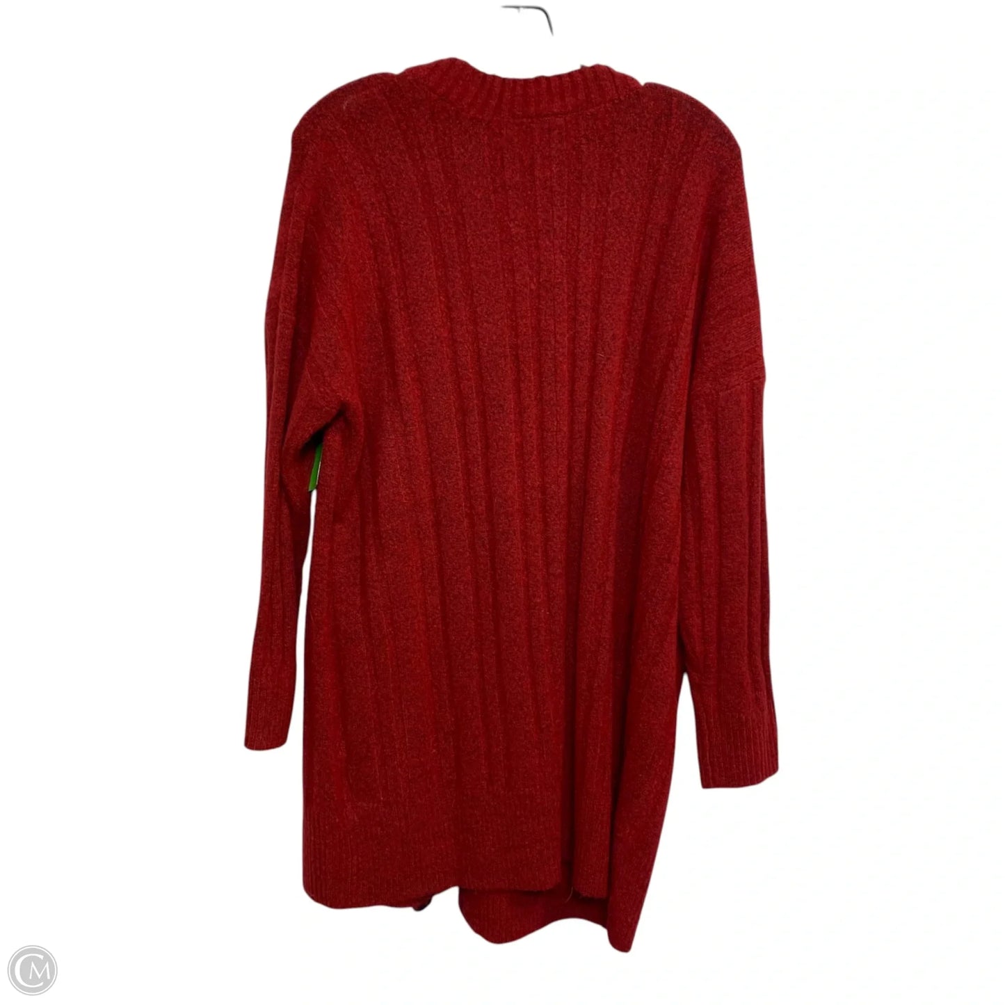 Sweater Cardigan By Torrid In Red, Size: L