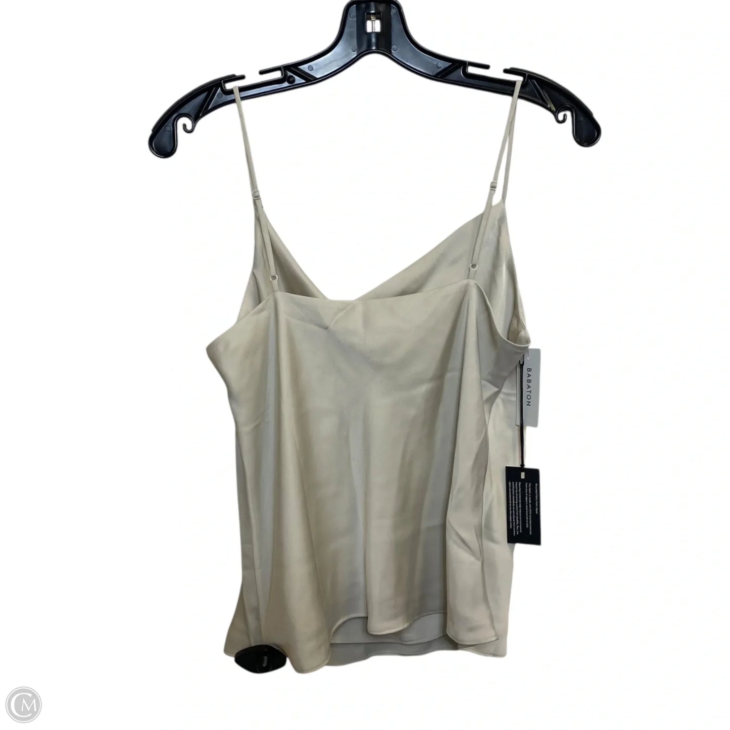 Blouse Sleeveless By Babaton In Tan, Size: M