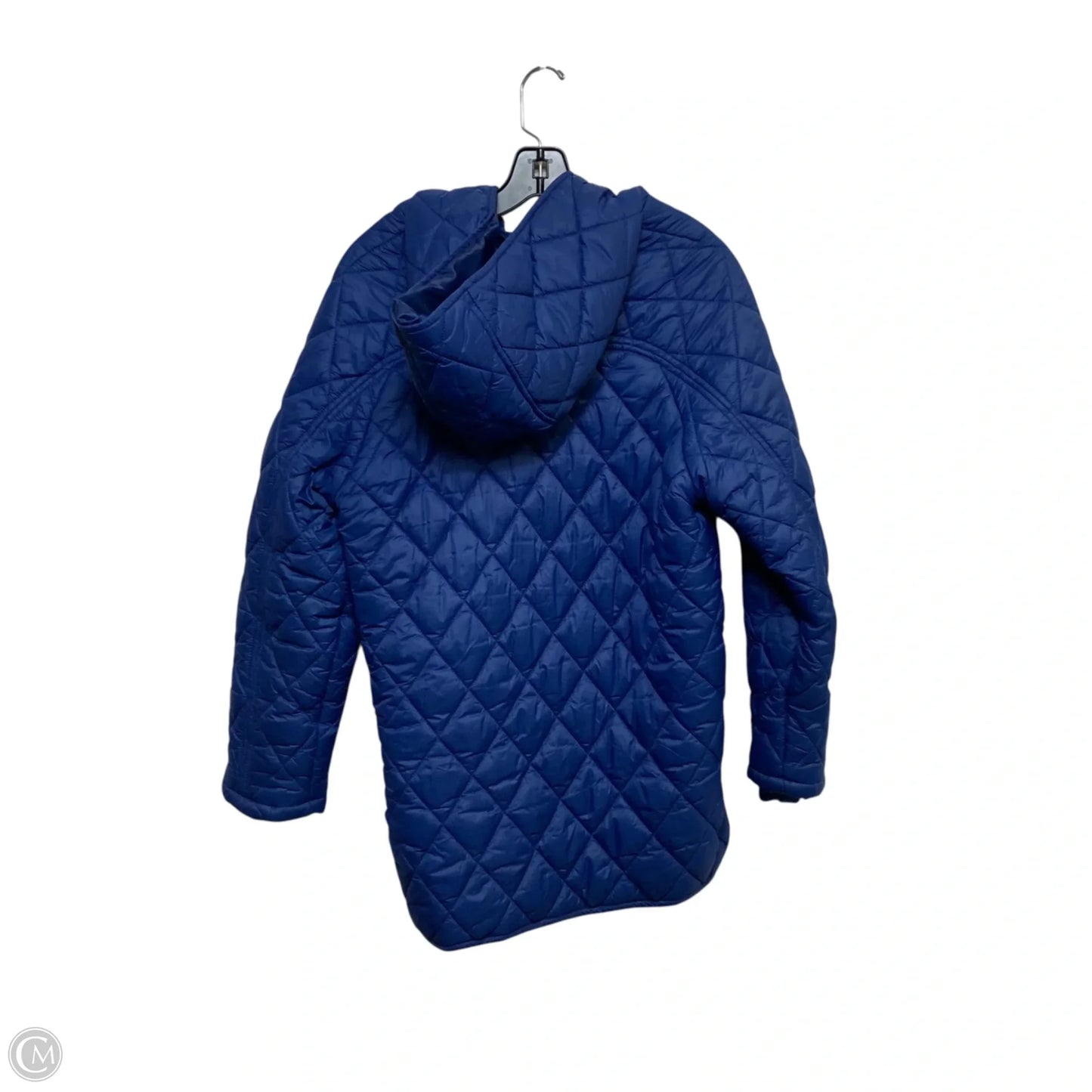 Jacket Puffer & Quilted By Me Jane In Blue, Size: S