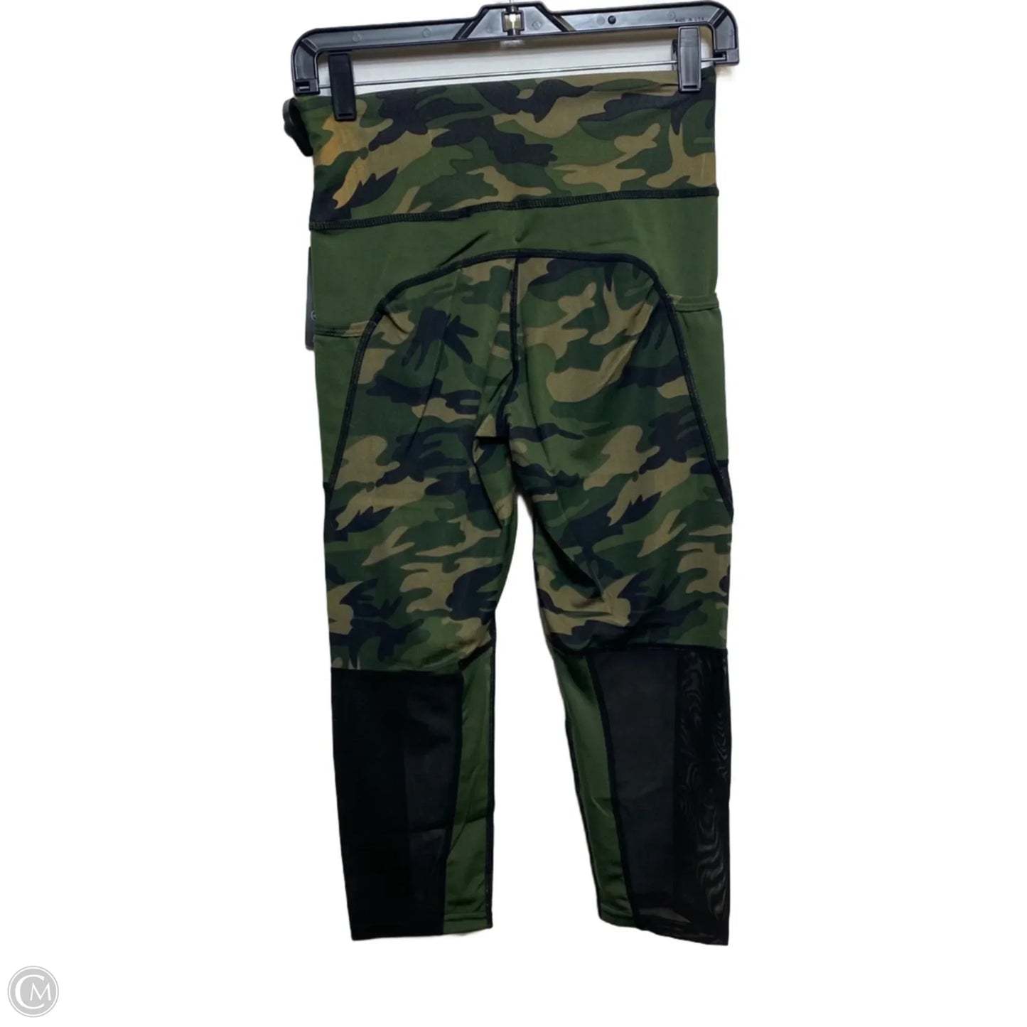 Athletic Leggings By Yitong In Green, Size: S