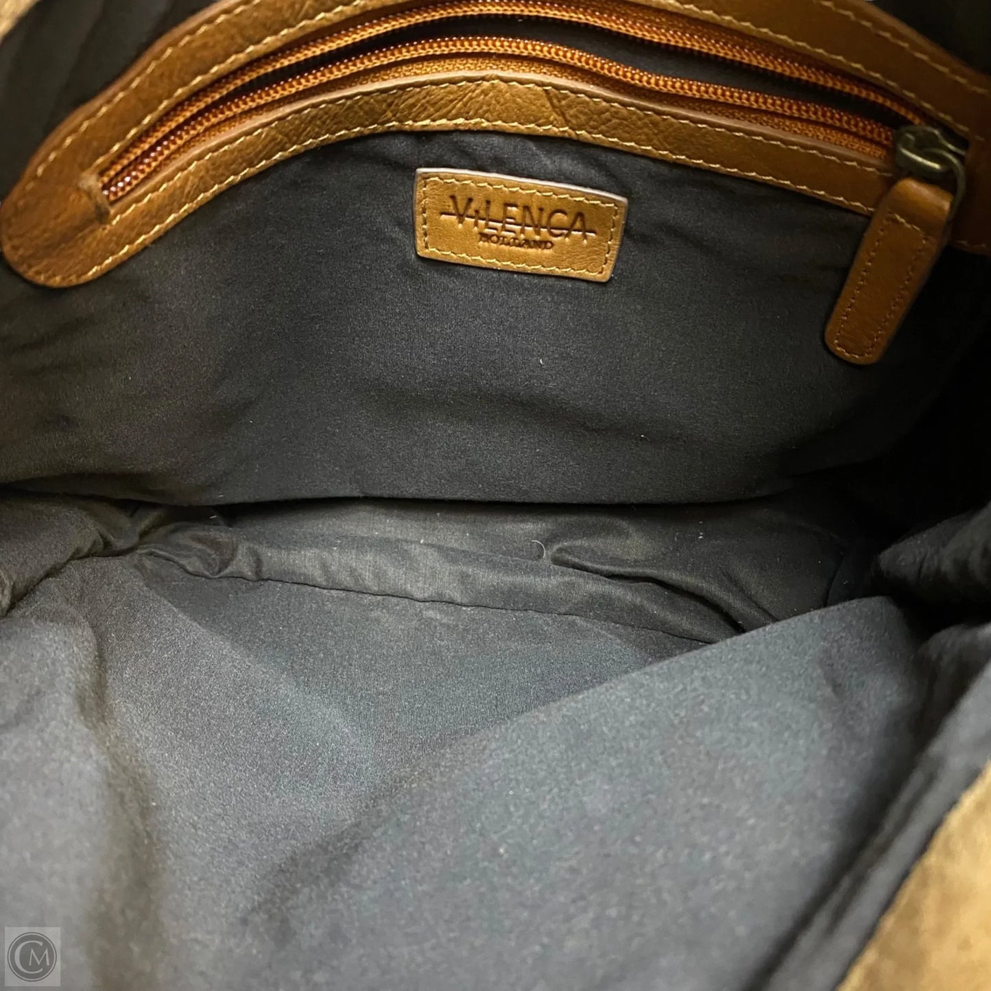 Crossbody Leather By Vilenca Holland, Size: Medium