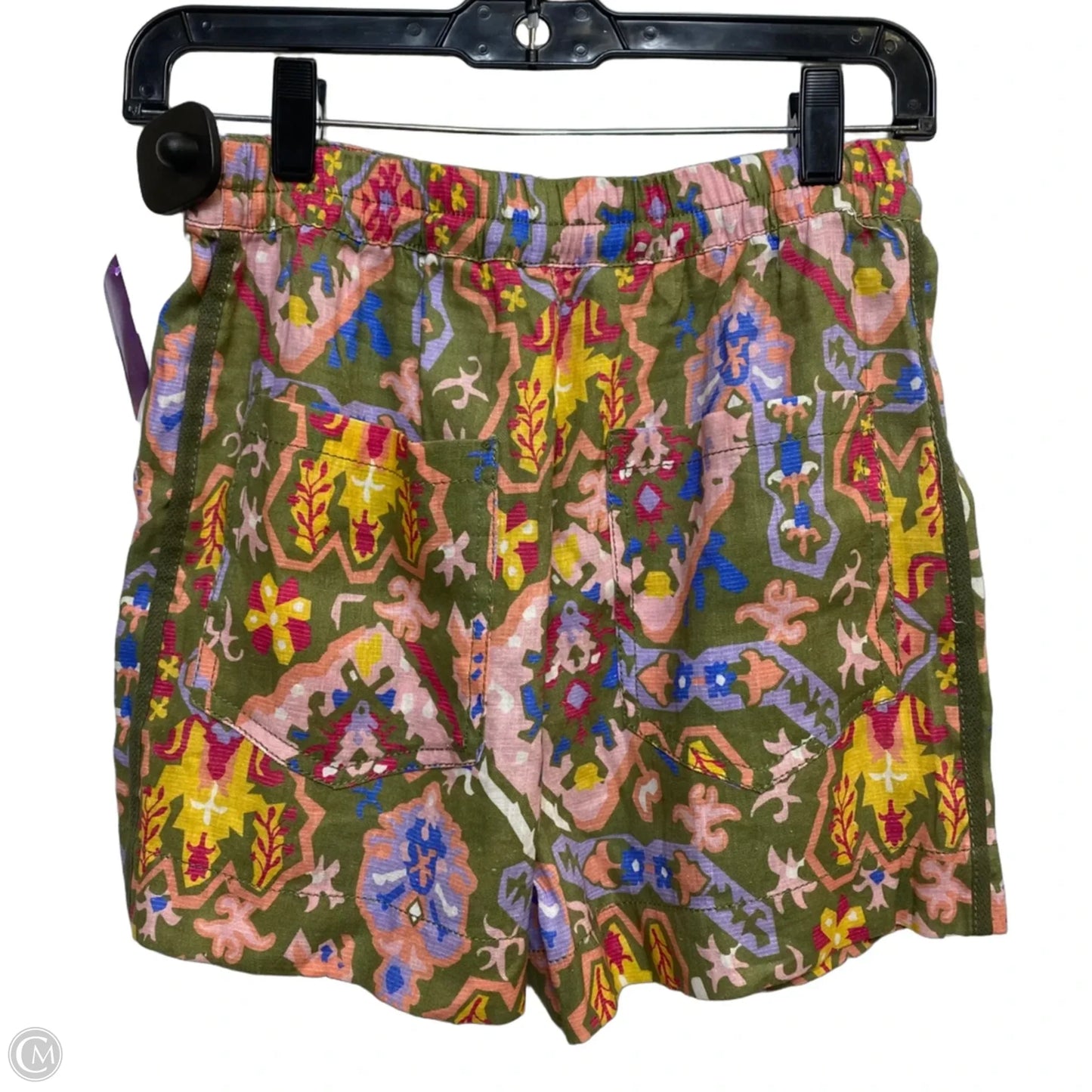 Shorts By Zara In Green, Size: Xs