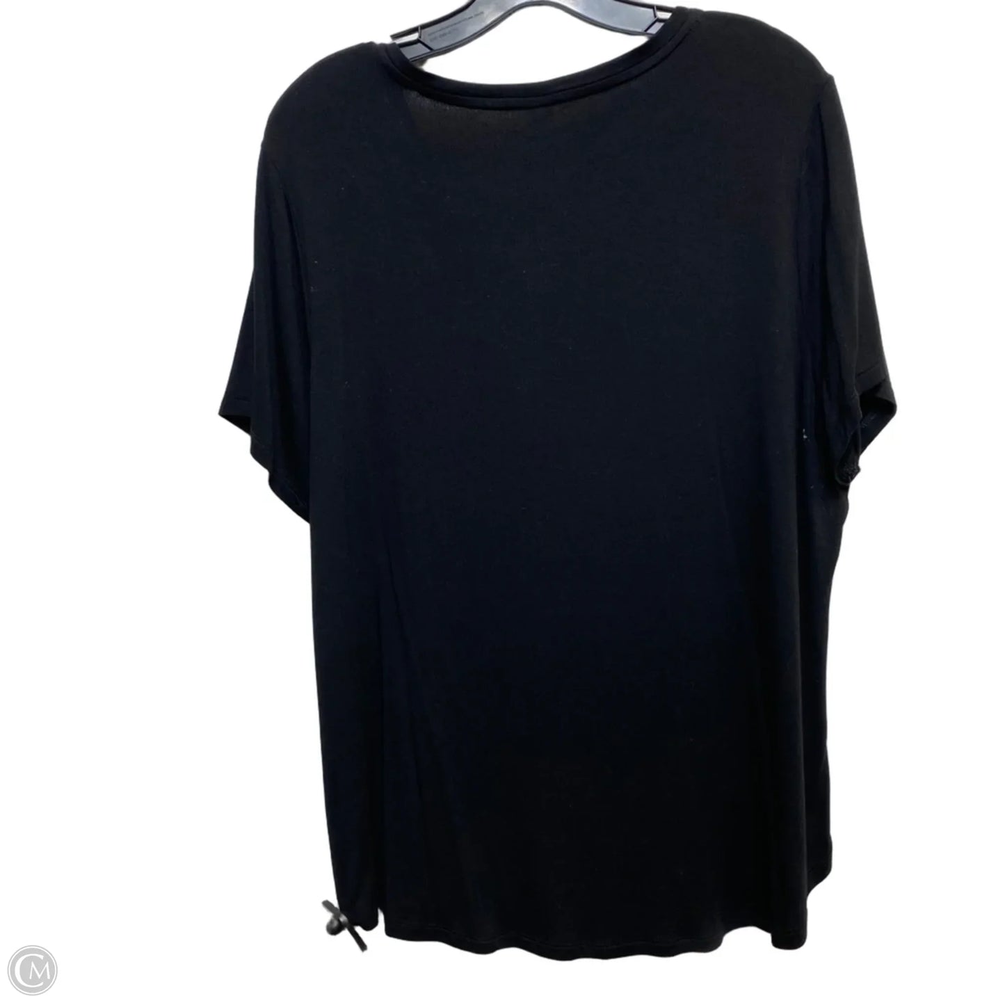 Top Short Sleeve Basic By Old Navy In Black, Size: Xl