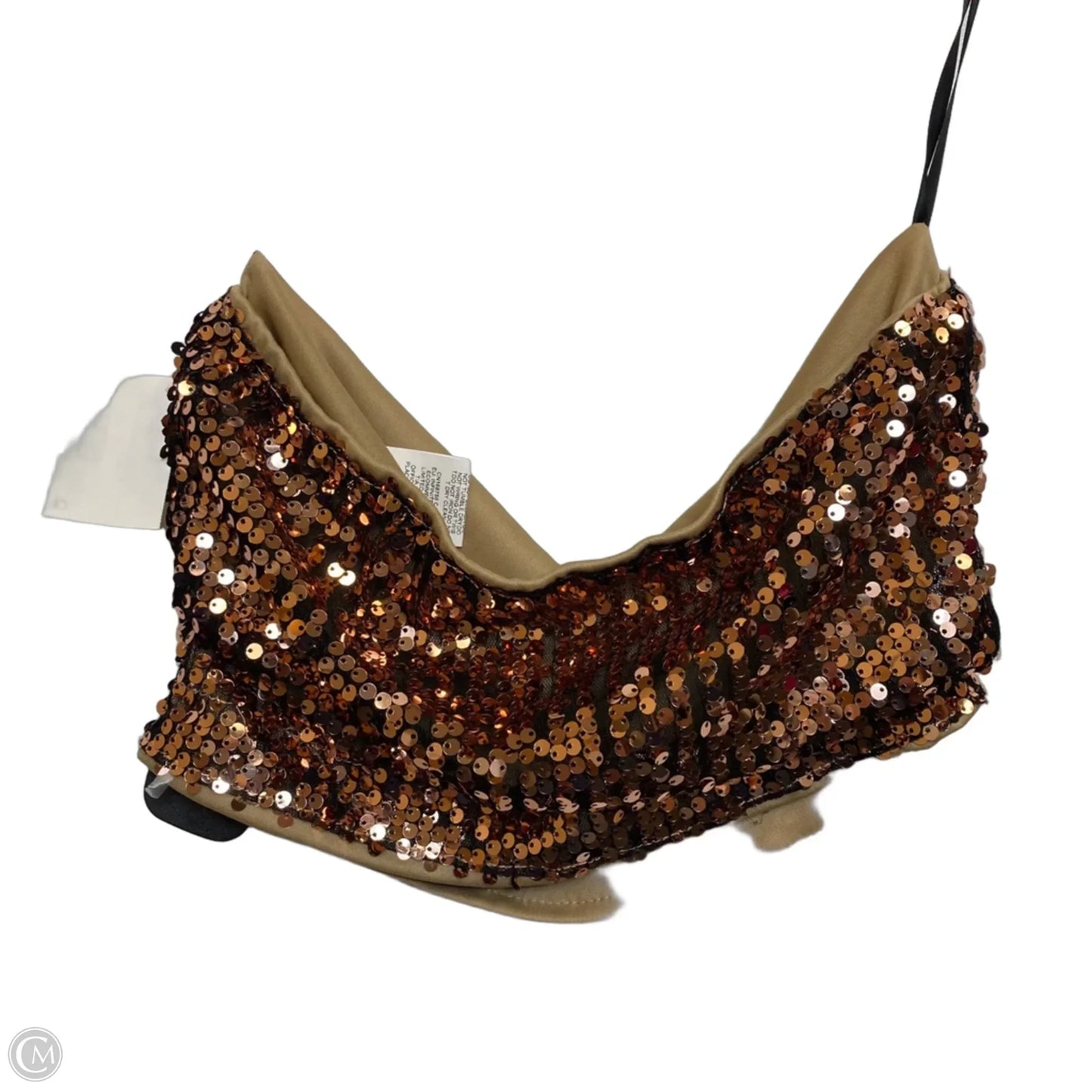 Top Sleeveless By Shein In Brown, Size: Xs