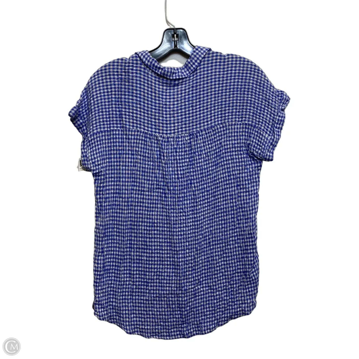 Top Short Sleeve By Jane And Delancey In Blue, Size: S