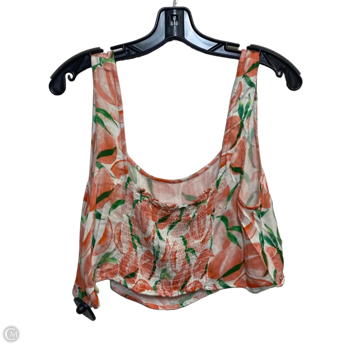 Top Sleeveless By Anthropologie In Orange, Size: L