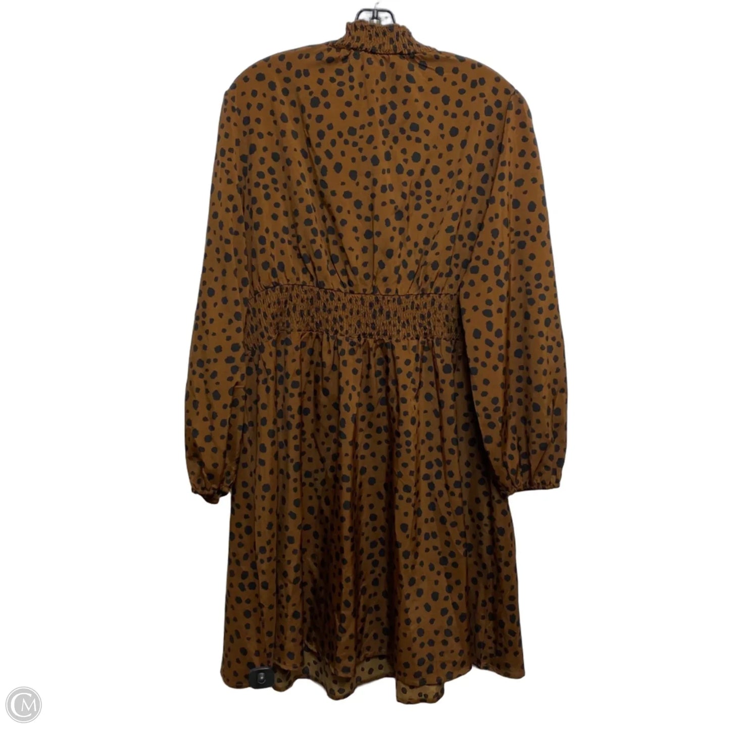 Dress Casual Short By Shein In Brown, Size: 1x