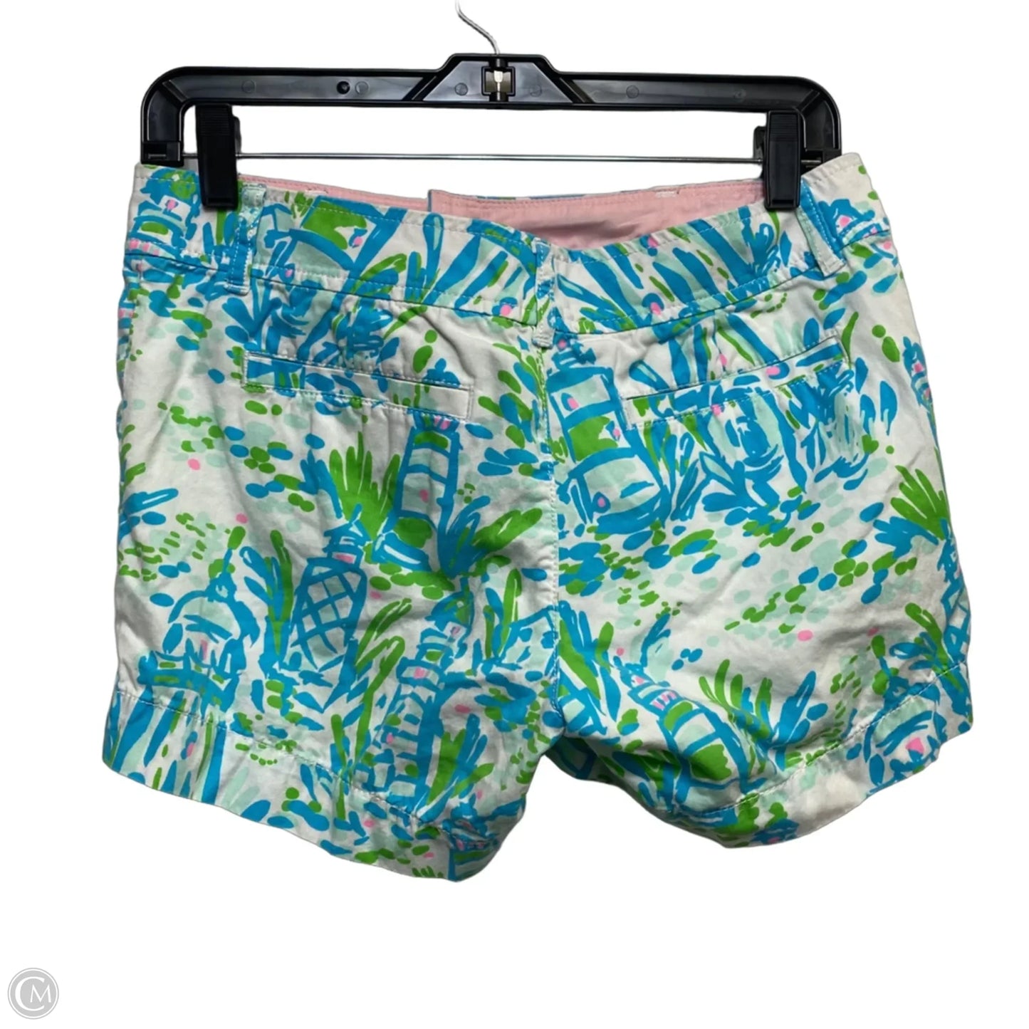 Shorts Designer By Lilly Pulitzer In Blue, Size: 4