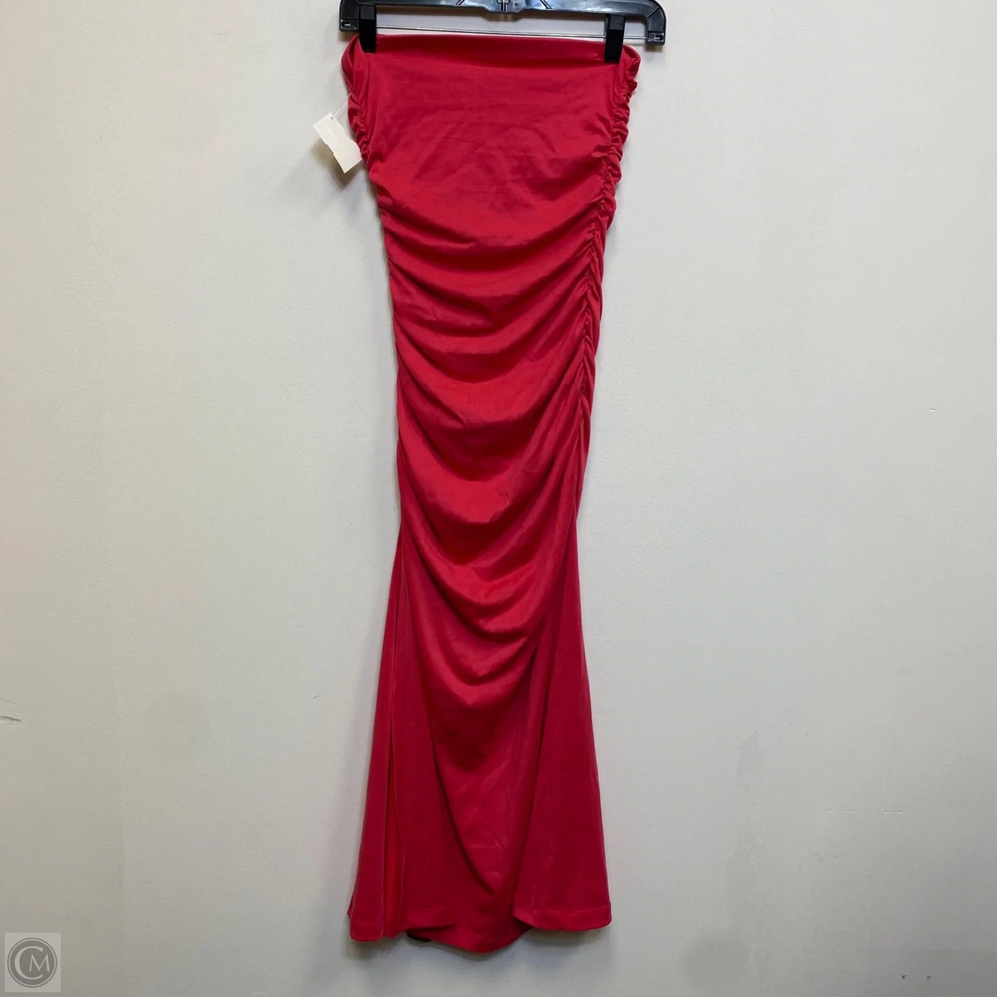 Dress Casual Midi By Anthropologie In Pink, Size: Xs