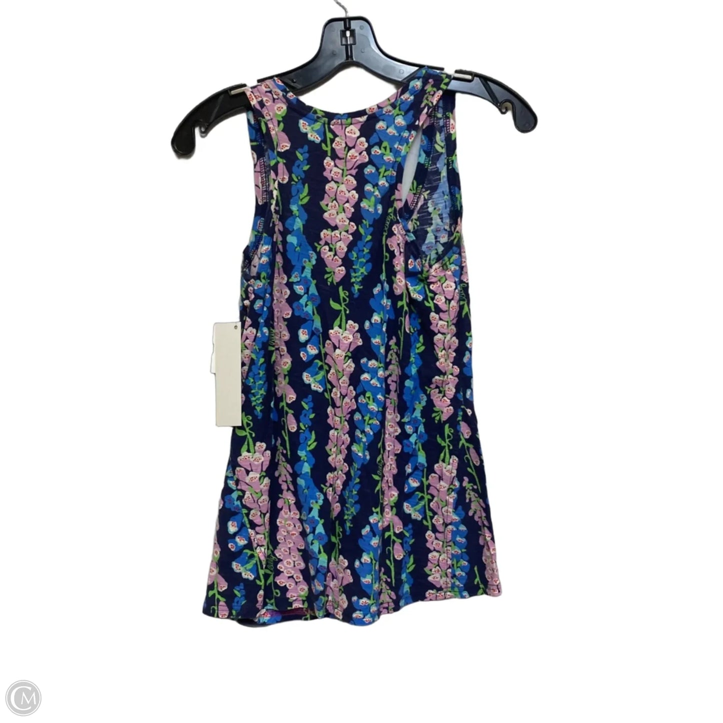 Top Sleeveless Designer By Lilly Pulitzer In Blue, Size: Xs