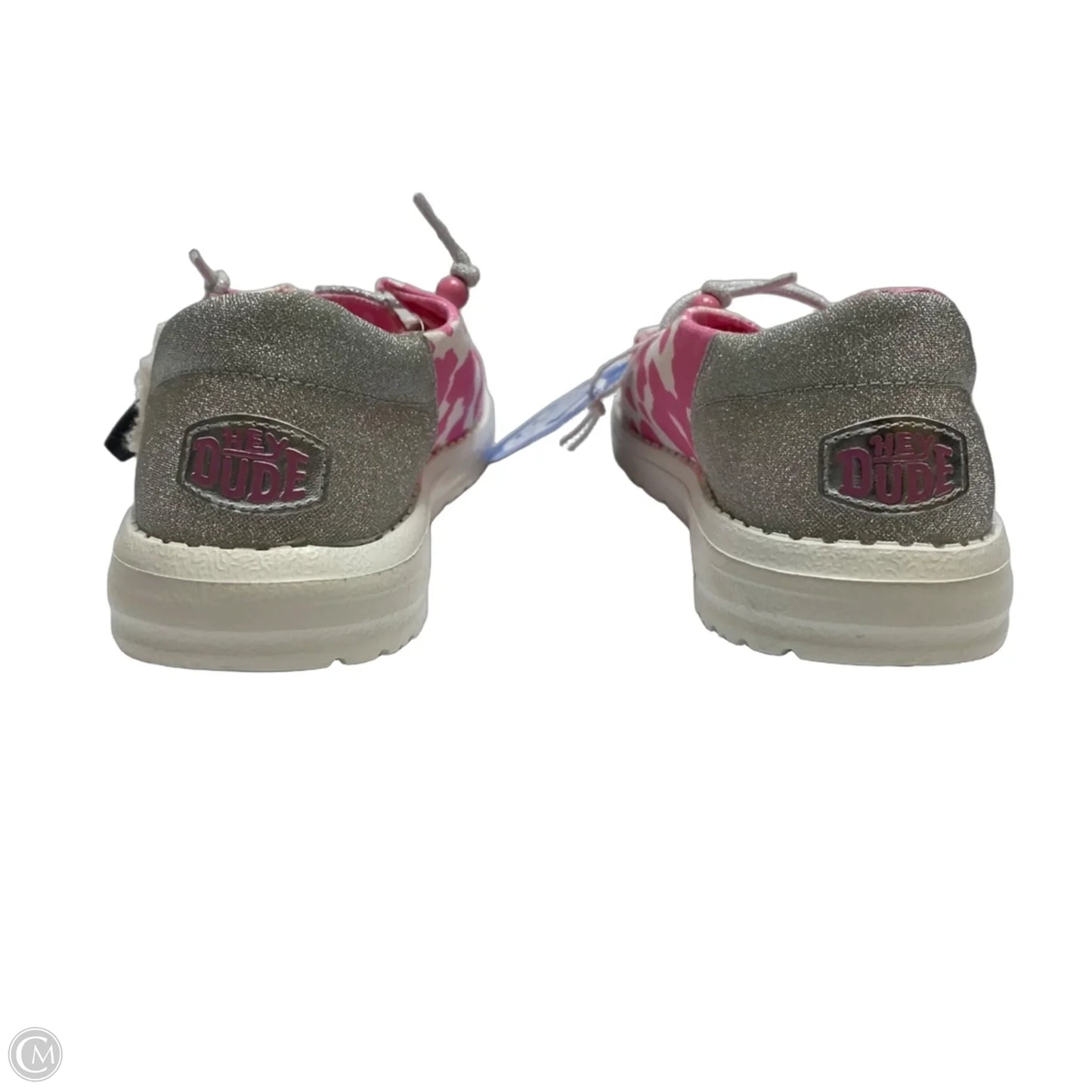 Shoes Flats By Hey Dude In Pink, Size: 6