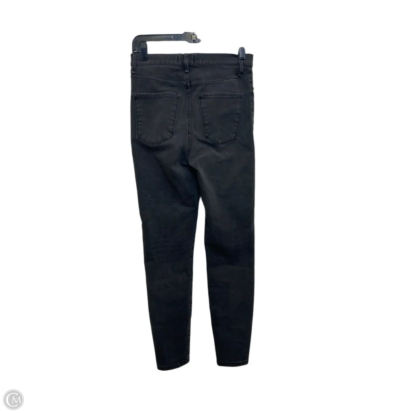 Jeans Skinny By Abercrombie And Fitch In Black Denim, Size: 4