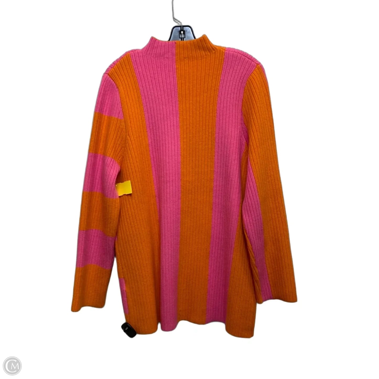 Sweater By Thml In Orange & Pink, Size: M