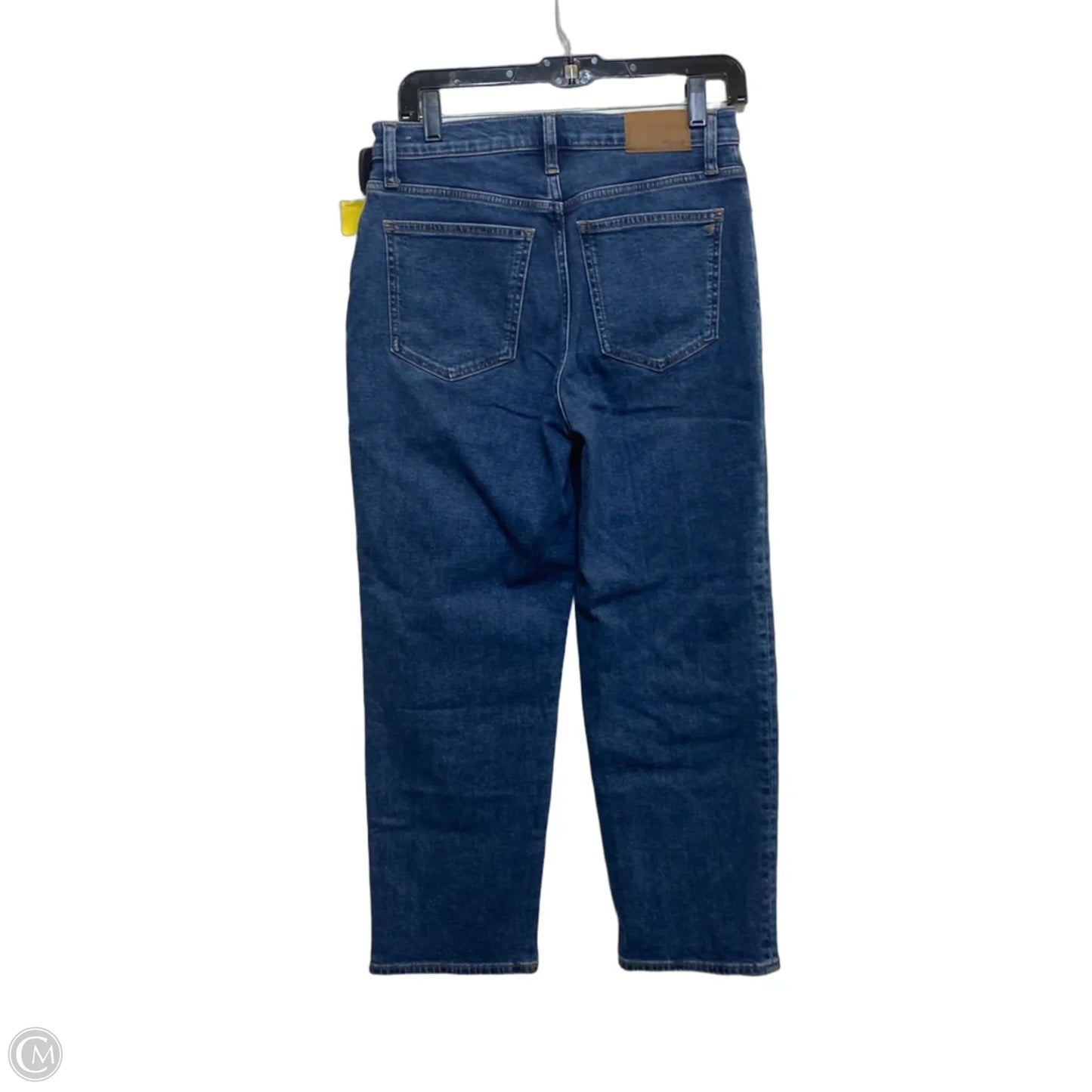 Jeans Straight By Madewell In Blue Denim, Size: 4p