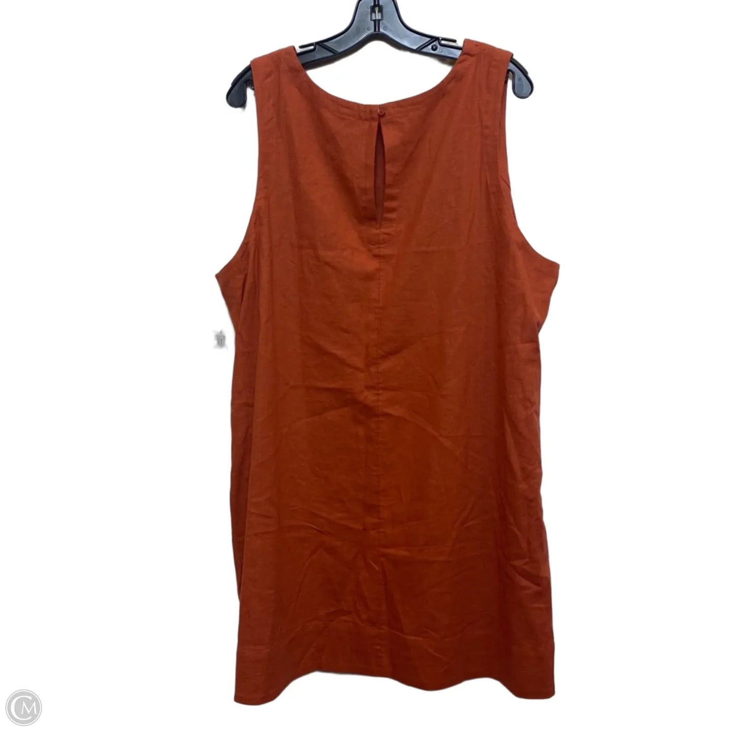 Dress Casual Short By Old Navy In Orange, Size: Xxl