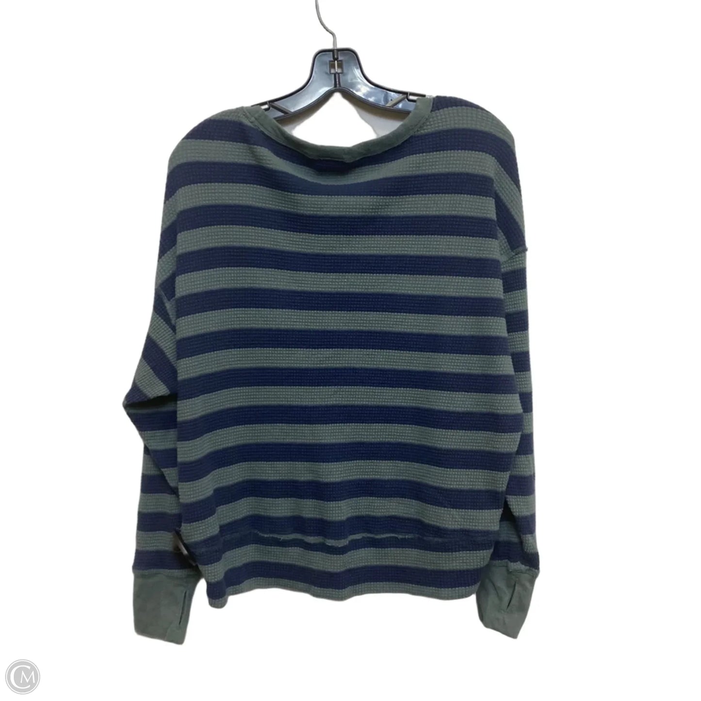 Top Long Sleeve By Offline In Blue & Green, Size: Xs