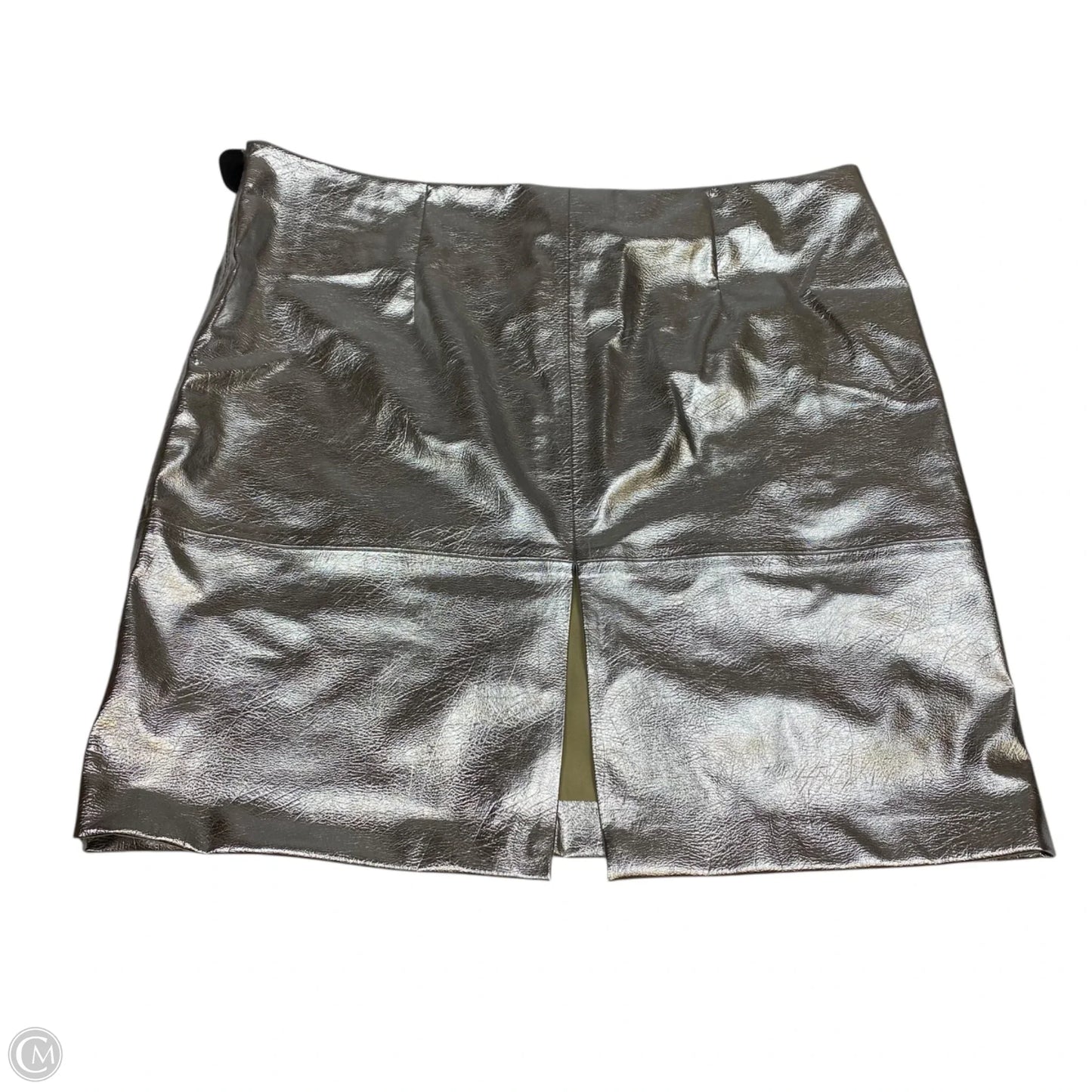 Skirt Mini & Short By H&m In Silver, Size: 2x