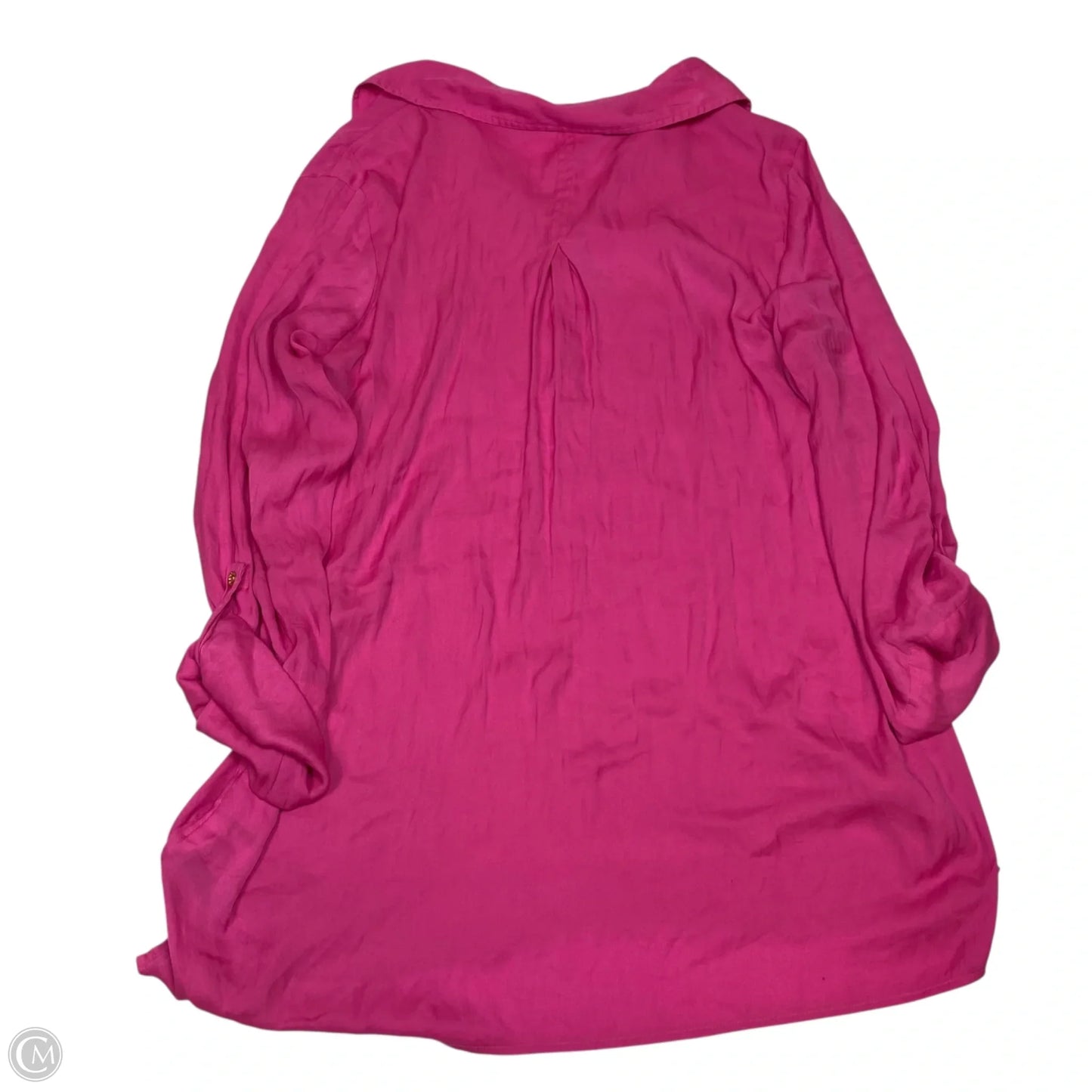 Top Long Sleeve Designer By Lilly Pulitzer In Pink, Size: M