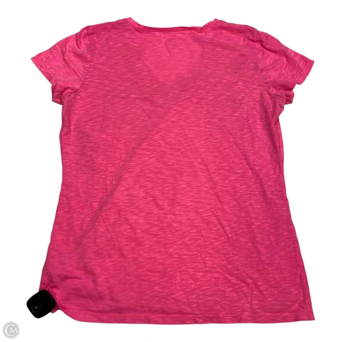 Top Short Sleeve Designer By Lilly Pulitzer In Pink, Size: L