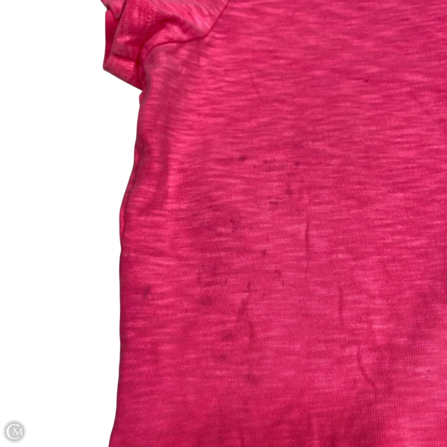 Top Short Sleeve Designer By Lilly Pulitzer In Pink, Size: L