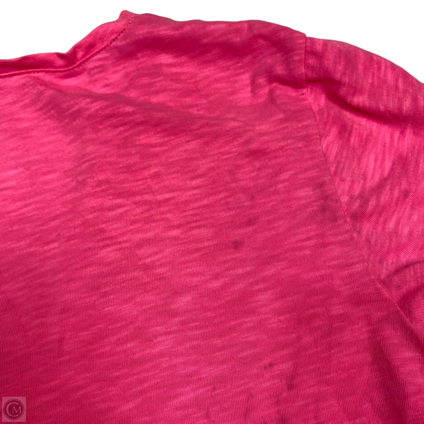 Top Short Sleeve Designer By Lilly Pulitzer In Pink, Size: L