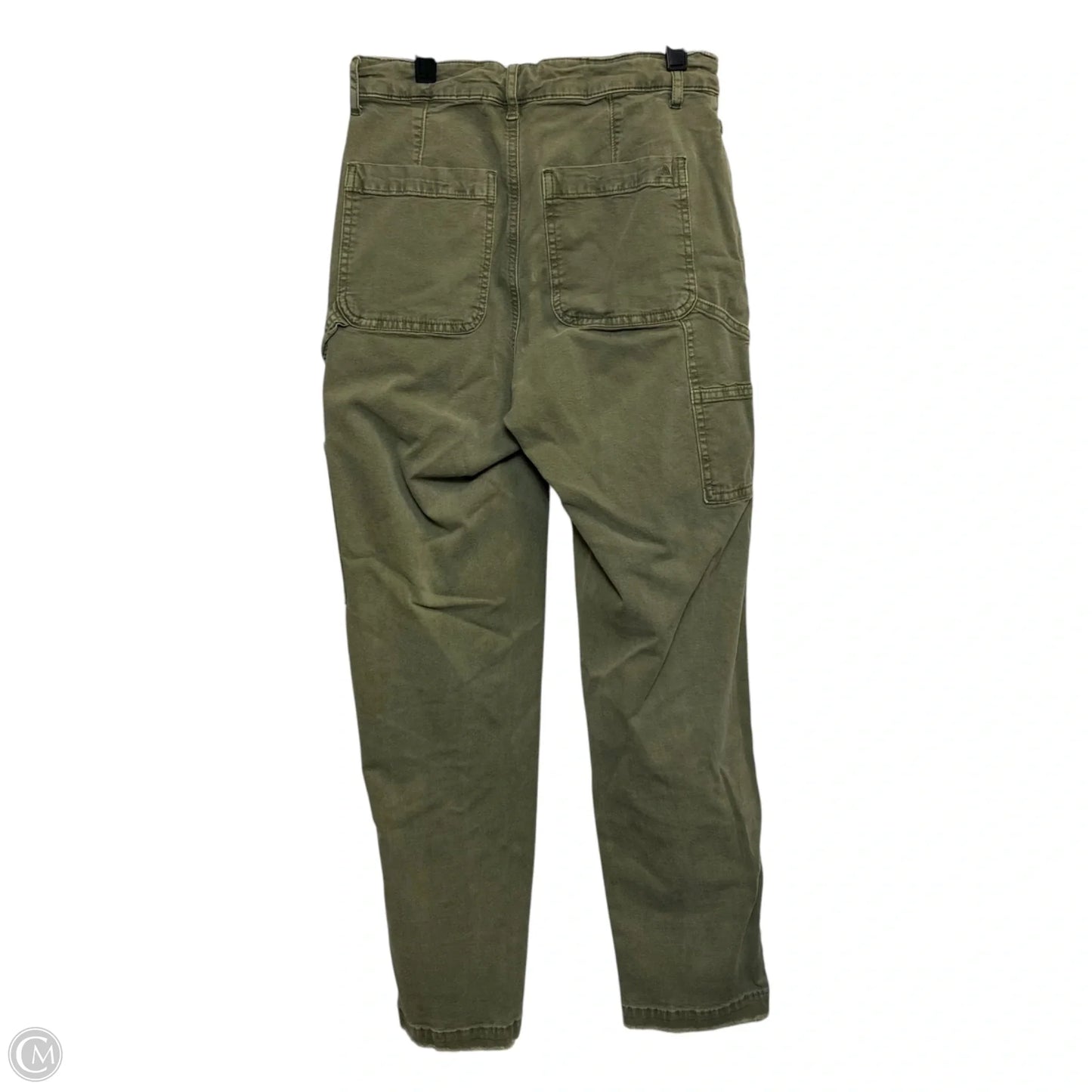 Jeans Boyfriend By American Eagle In Green Denim, Size: 2