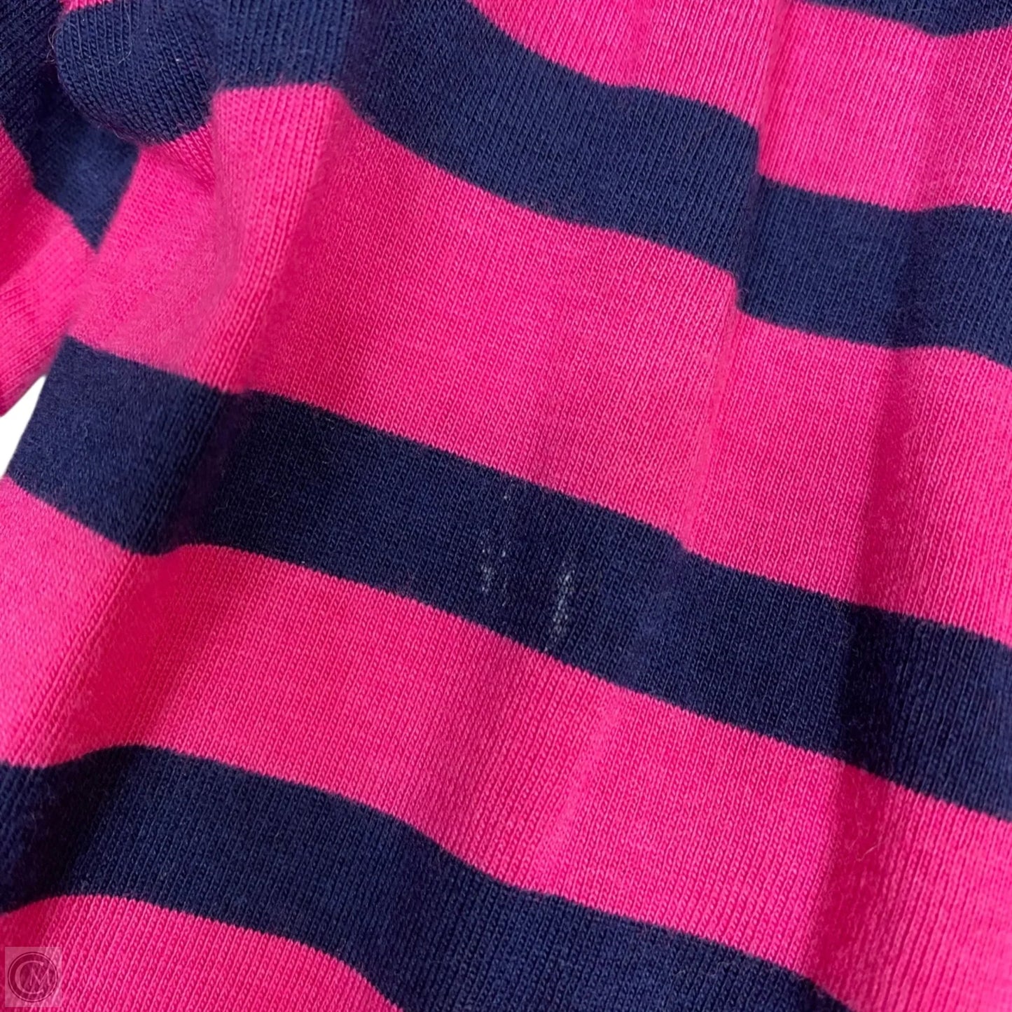 Top Long Sleeve By Crown And Ivy In Blue & Pink, Size: M