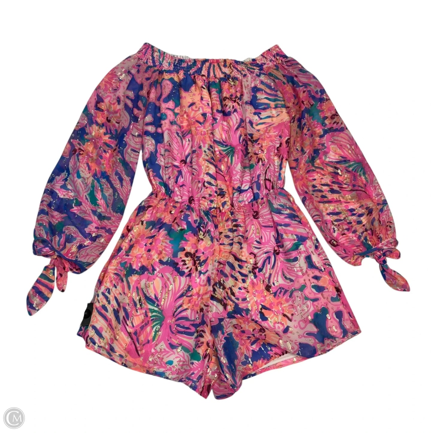 Romper Designer By Lilly Pulitzer In Pink, Size: Xs