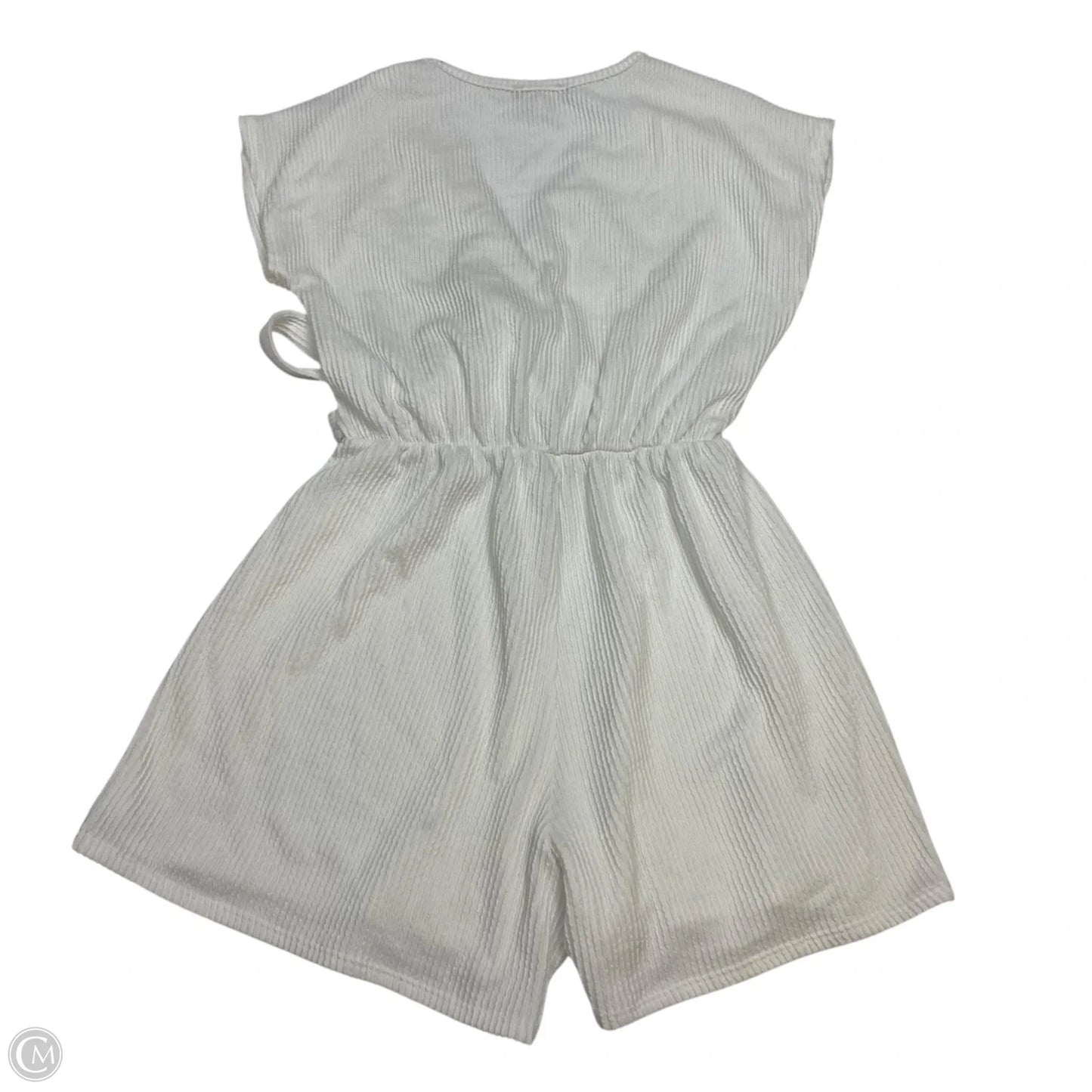 Romper By Caution To The Wind In White, Size: M