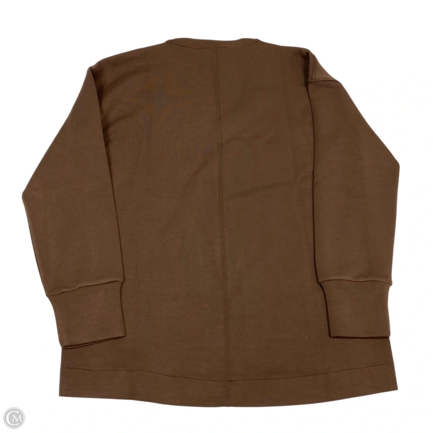 Athletic Sweatshirt Crewneck By Spanx In Brown, Size: S