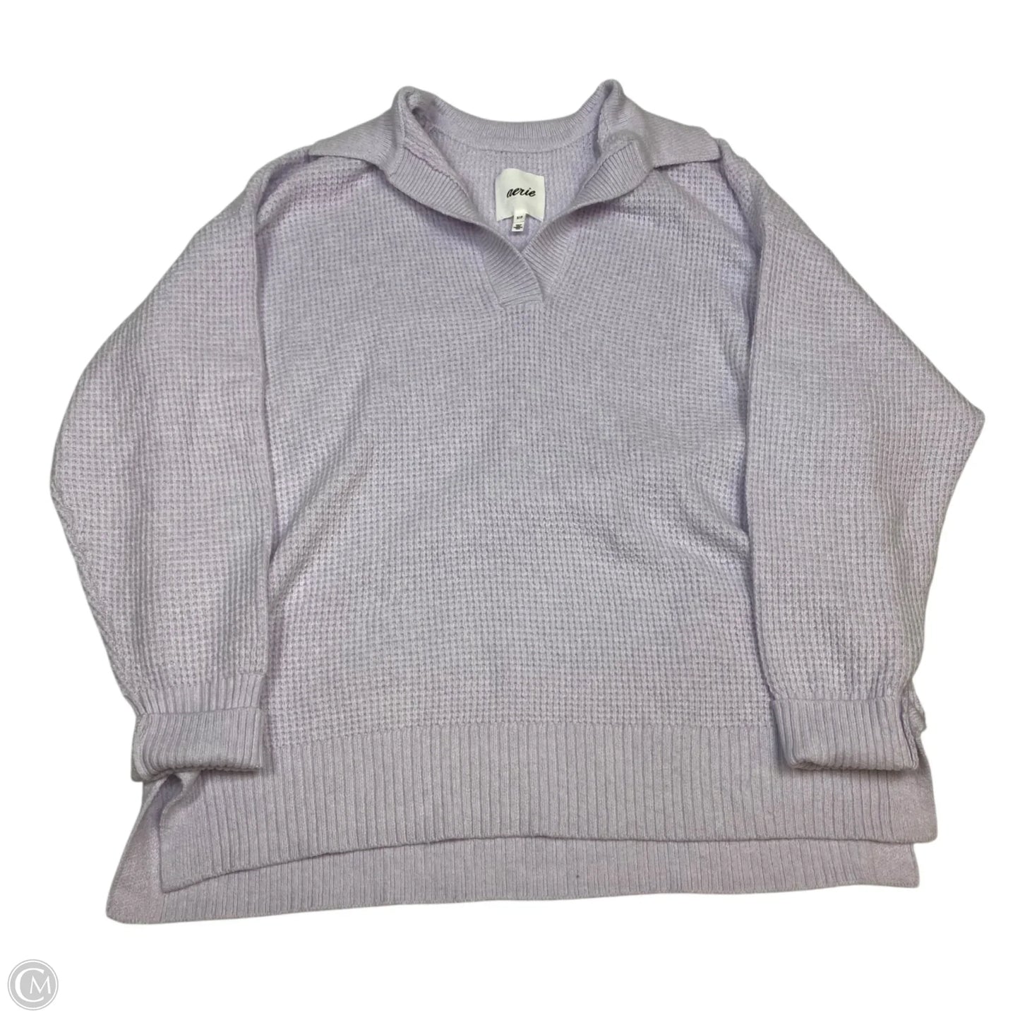 Sweatshirt Collar By Aerie In Purple, Size: S