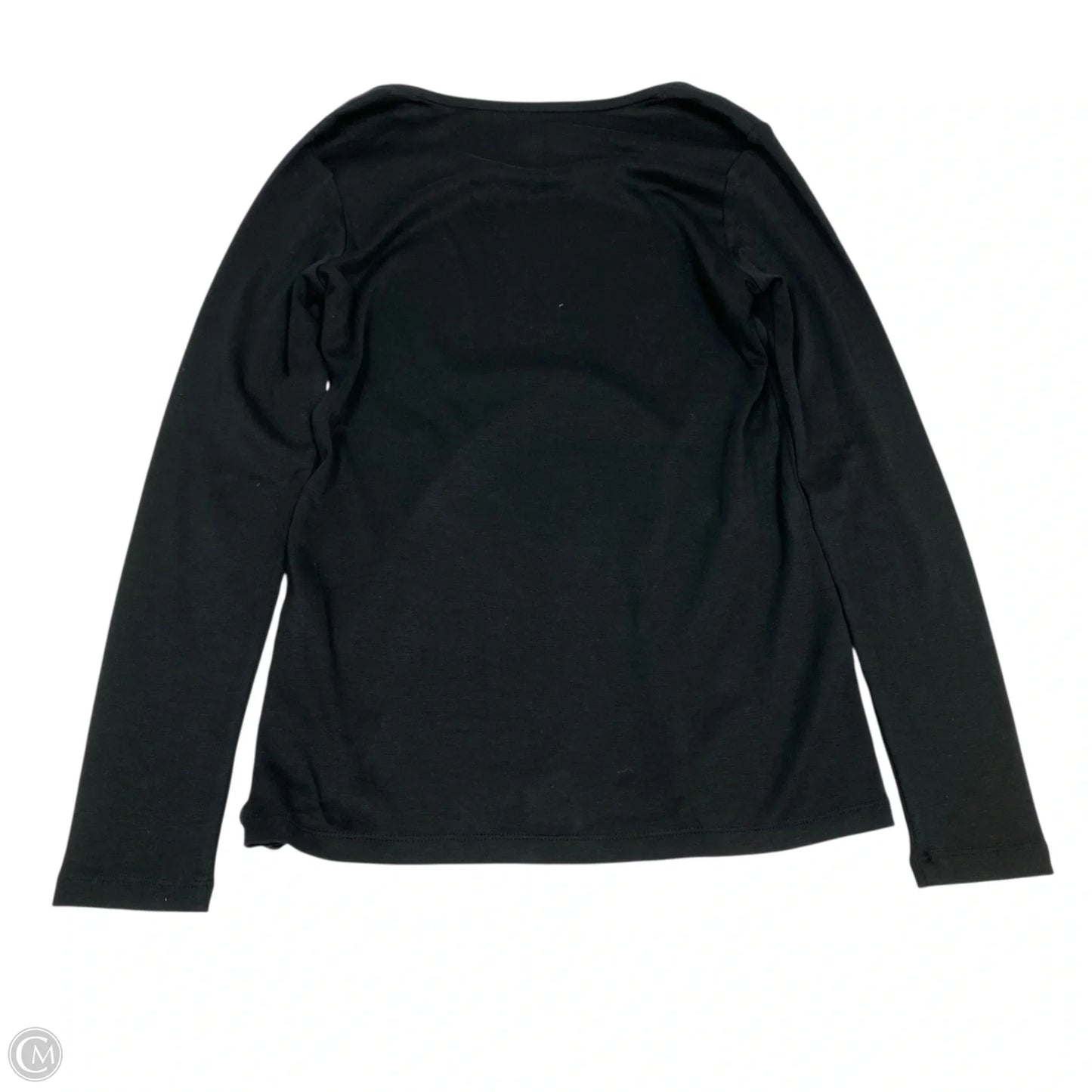 Top Long Sleeve Basic By J. Jill In Black, Size: S