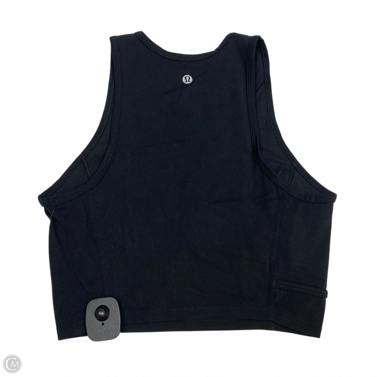 Athletic Tank Top Designer By Lululemon In Black, Size: S